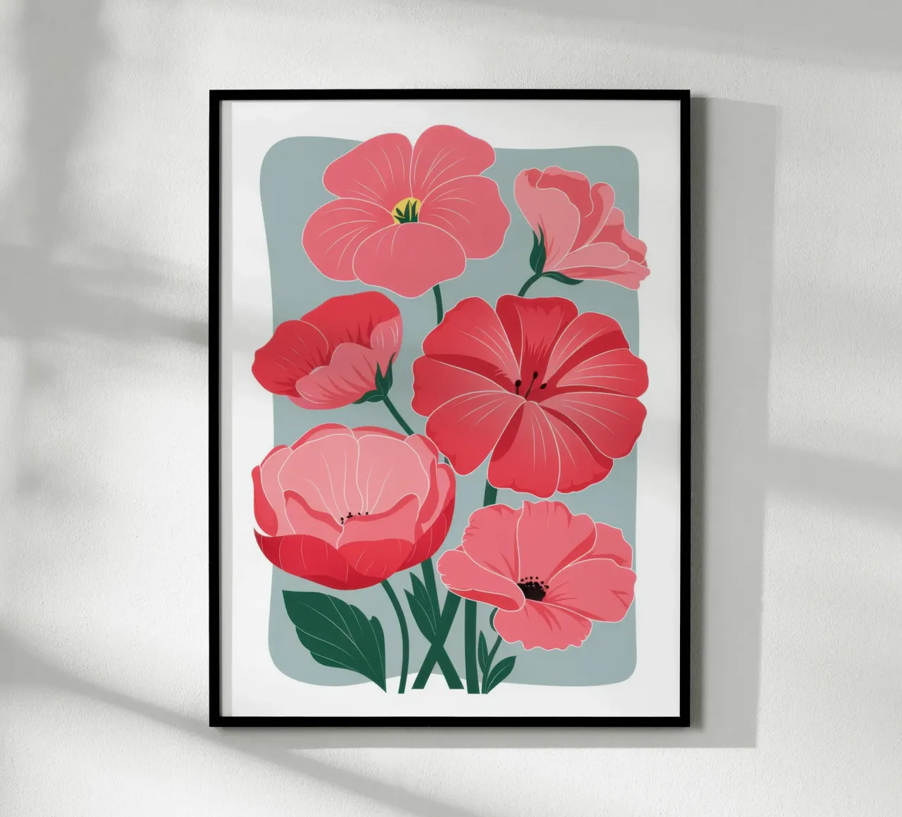 Mohn Perfektion Poster von Nova Glaze
