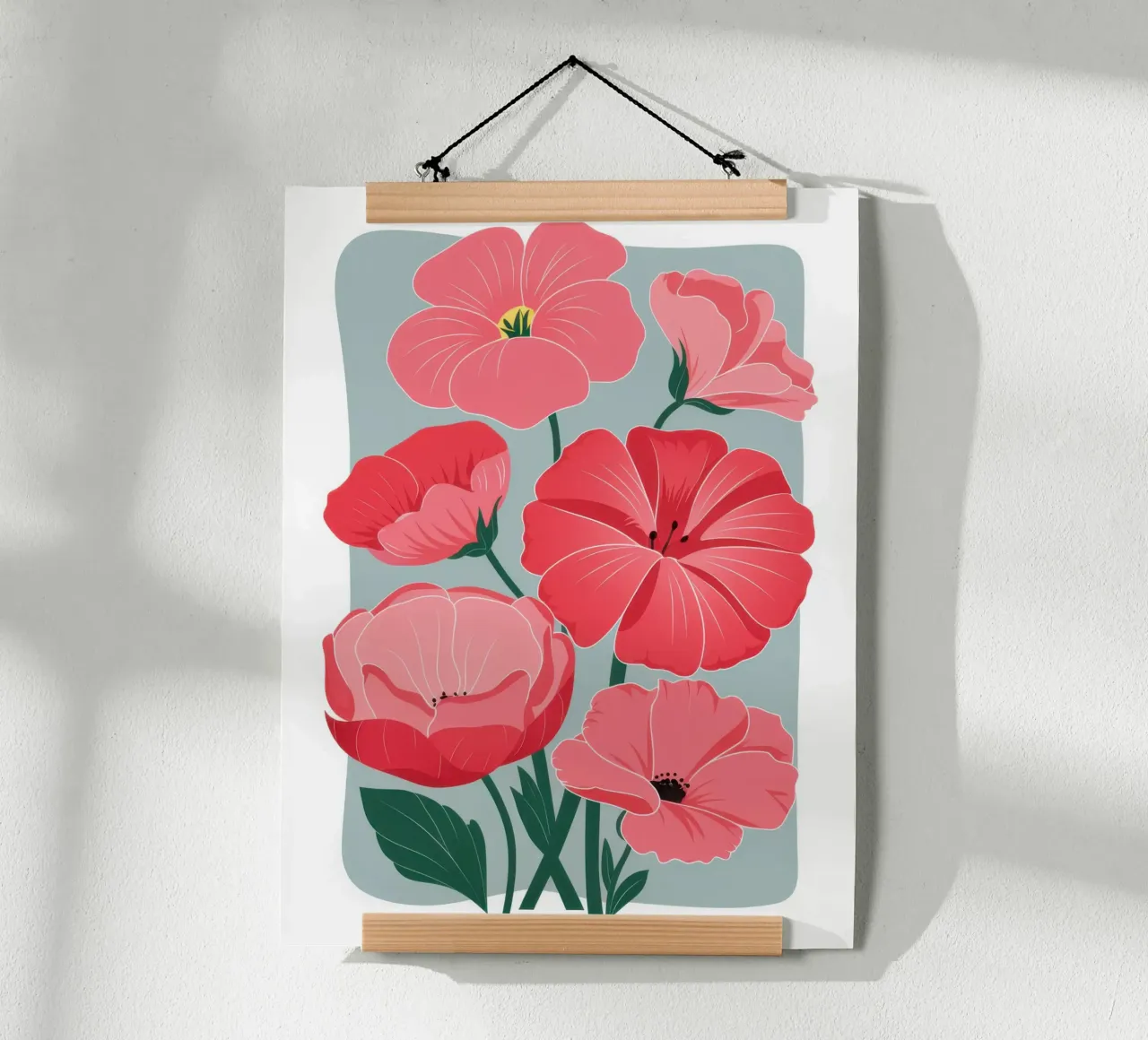Mohn Perfektion Poster von Nova Glaze
