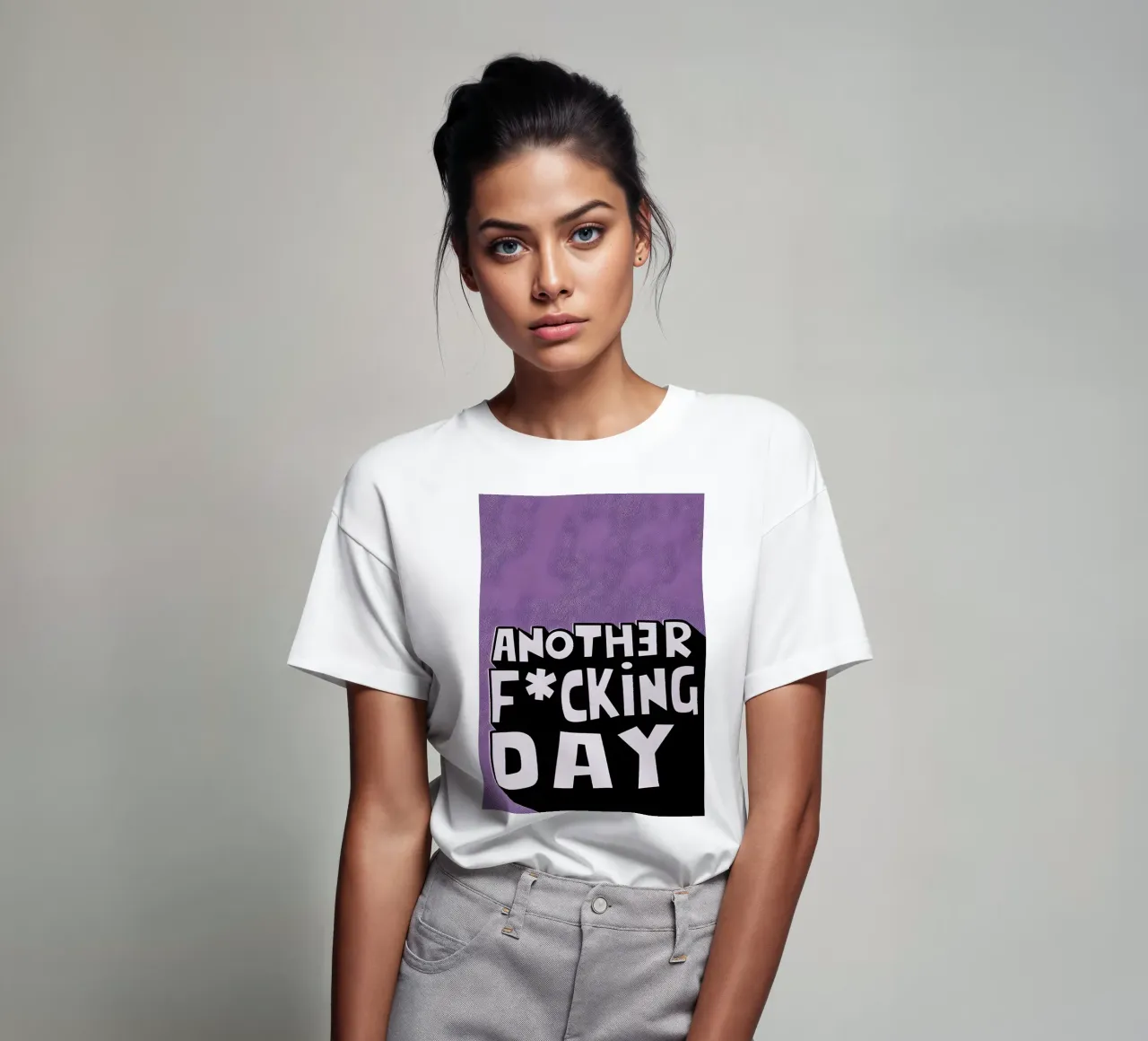 ANOTHER F*CKING DAY t-shirt da Type & Tape
