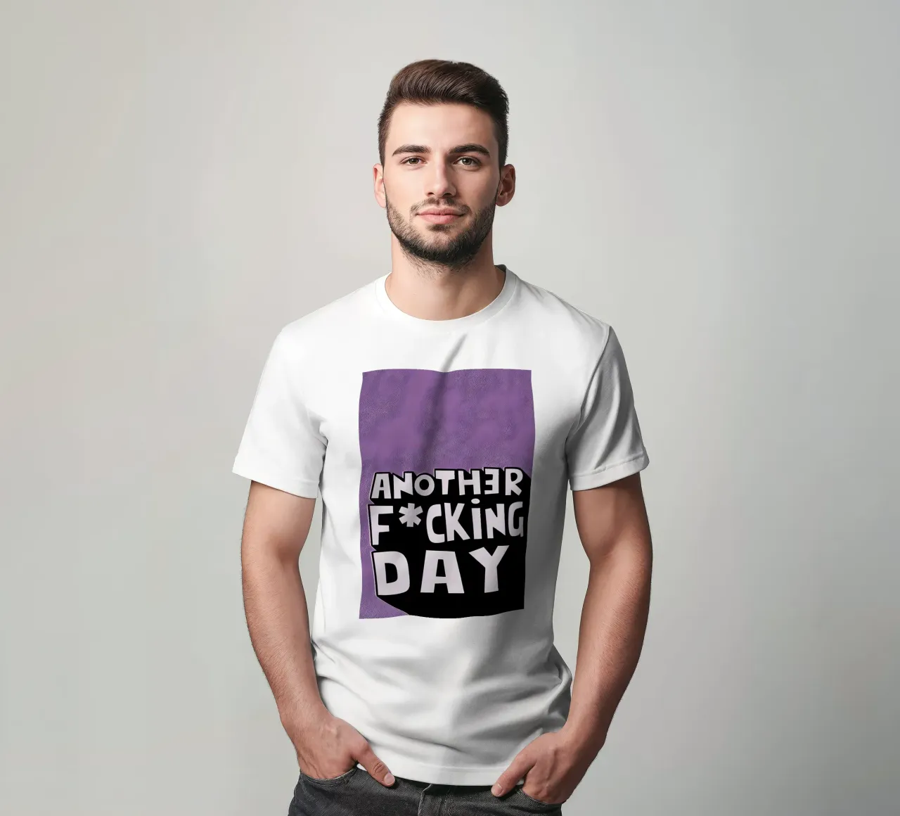 ANOTHER F*CKING DAY t-shirt da Type & Tape