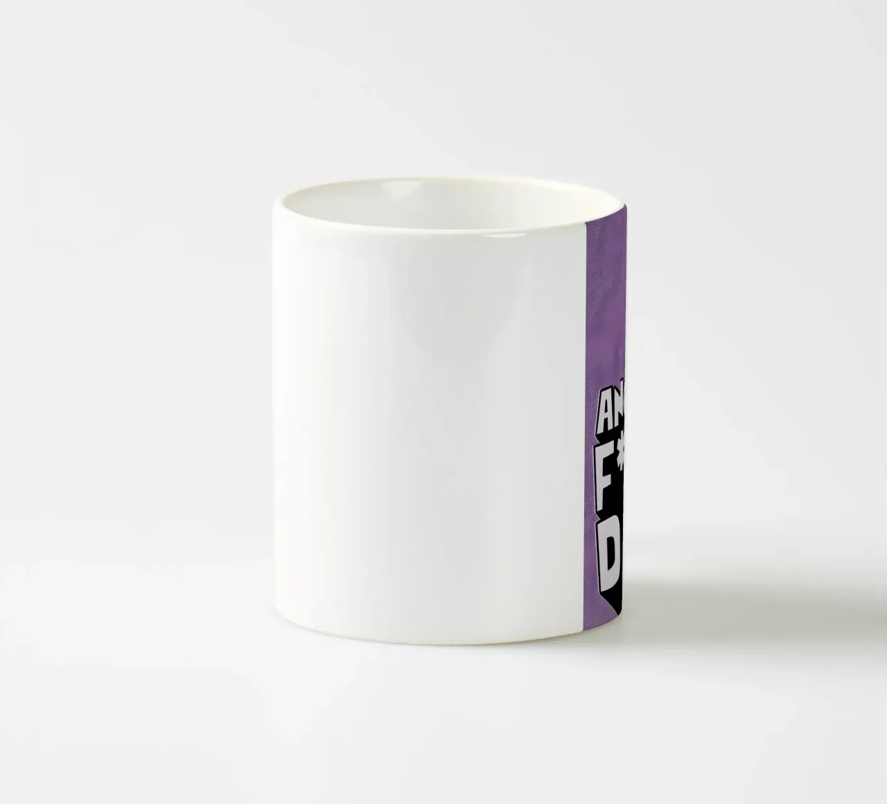 ANOTHER F*CKING DAY tazza in ceramica da Type & Tape