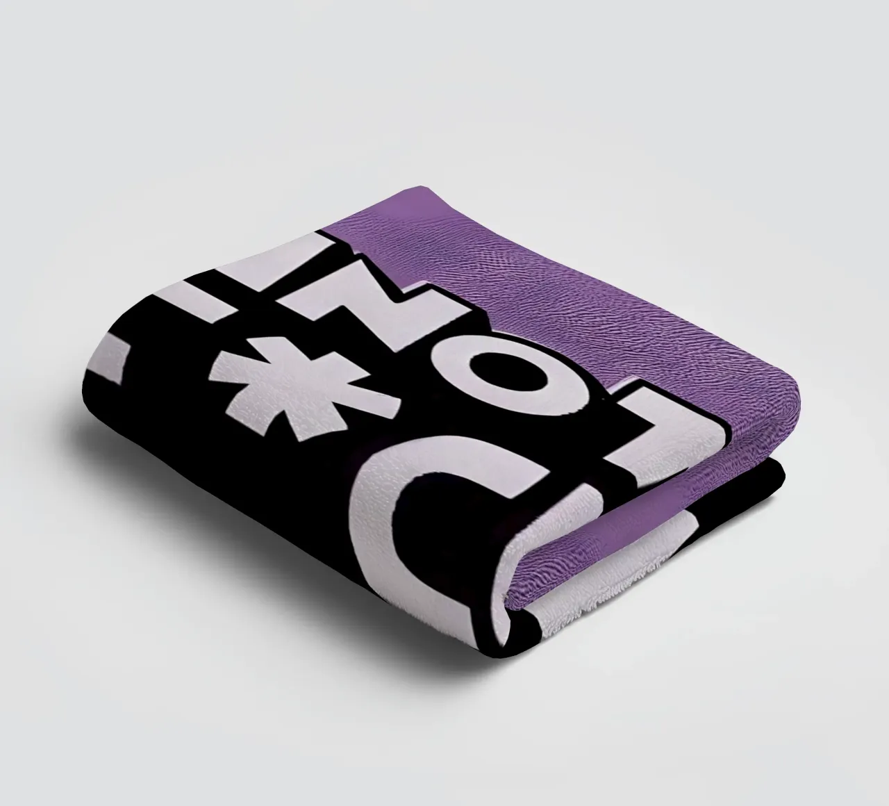 ANOTHER F*CKING DAY asciugamano da bagno da Type & Tape