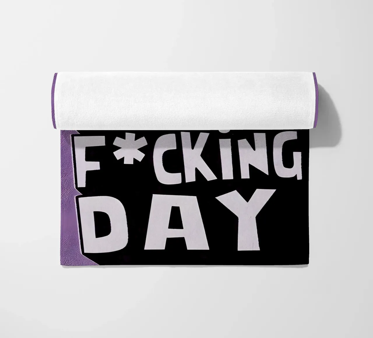 ANOTHER F*CKING DAY telo mare da Type & Tape
