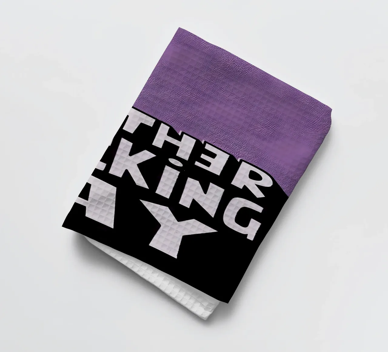 ANOTHER F*CKING DAY canovaccio da cucina da Type & Tape