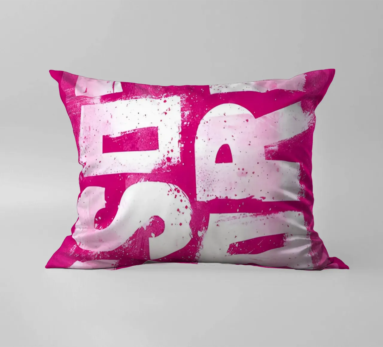 'A SET OF WORDS' cuscino da Type & Tape