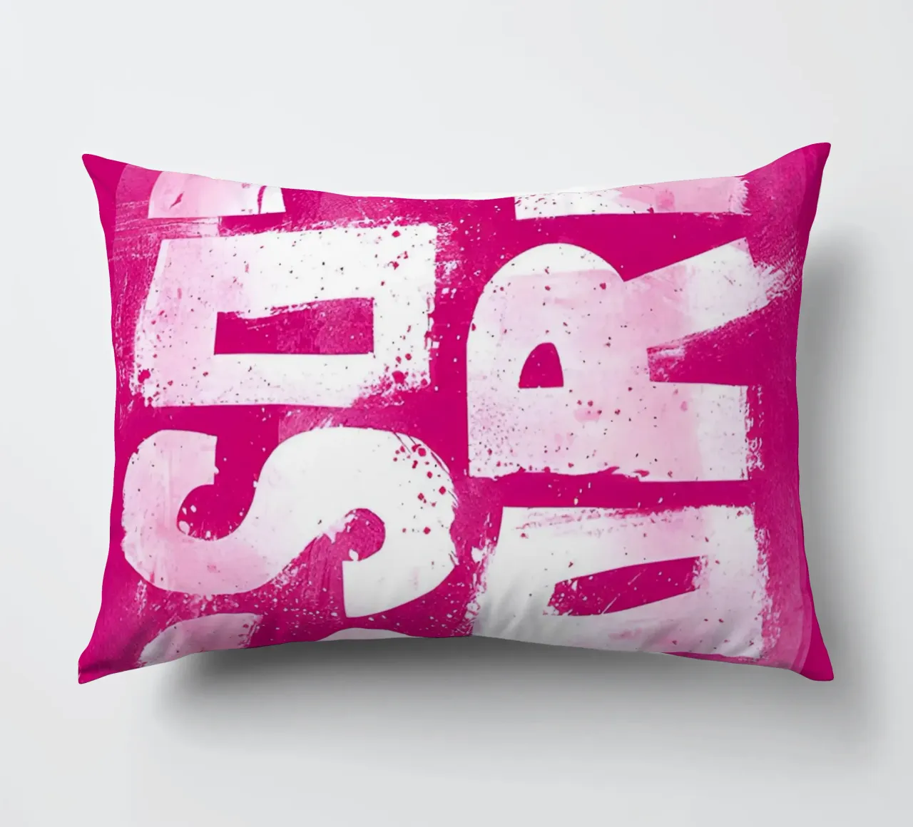 'A SET OF WORDS' cuscino da Type & Tape