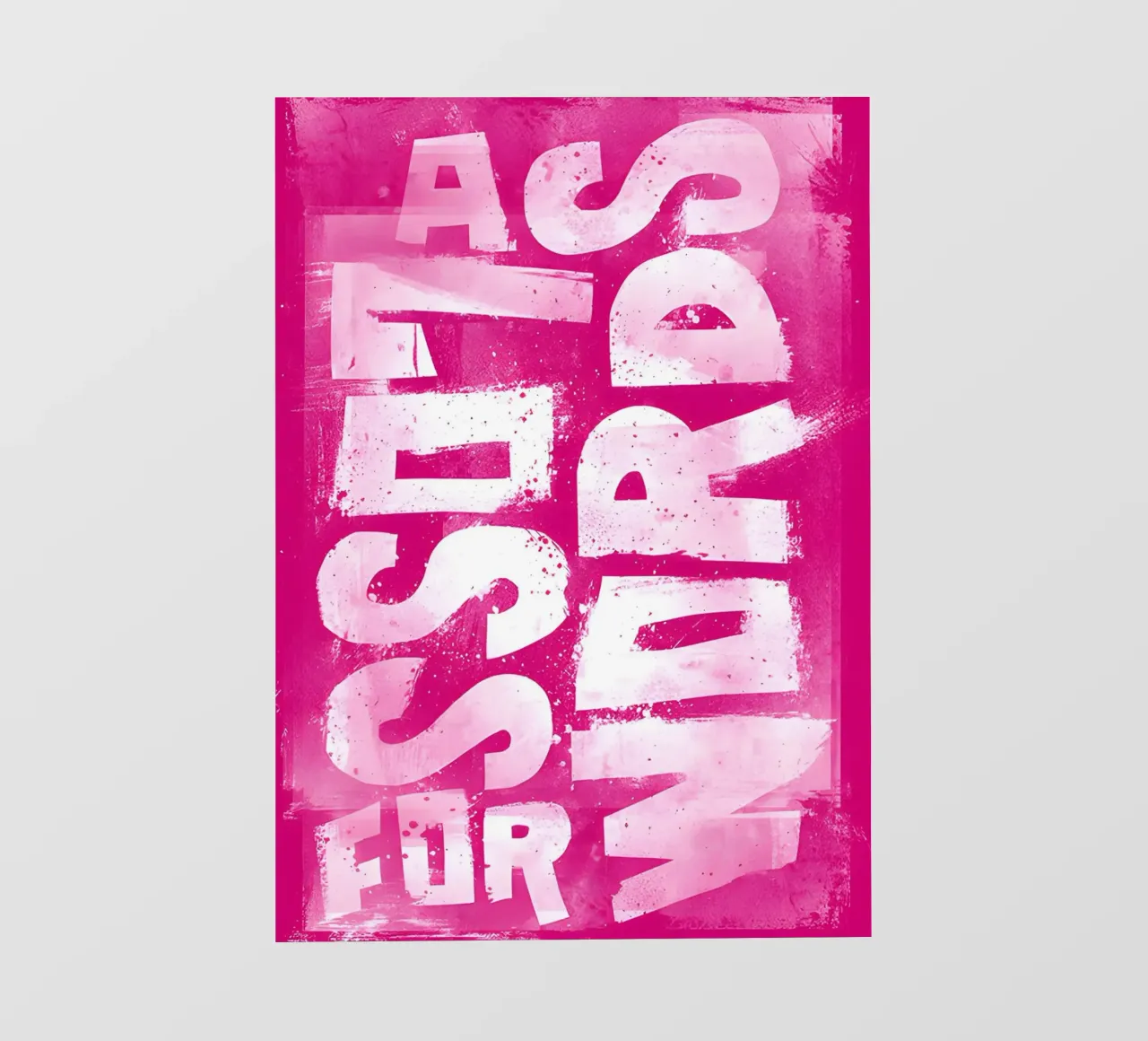 'A SET OF WORDS' telo in pvc da Type & Tape