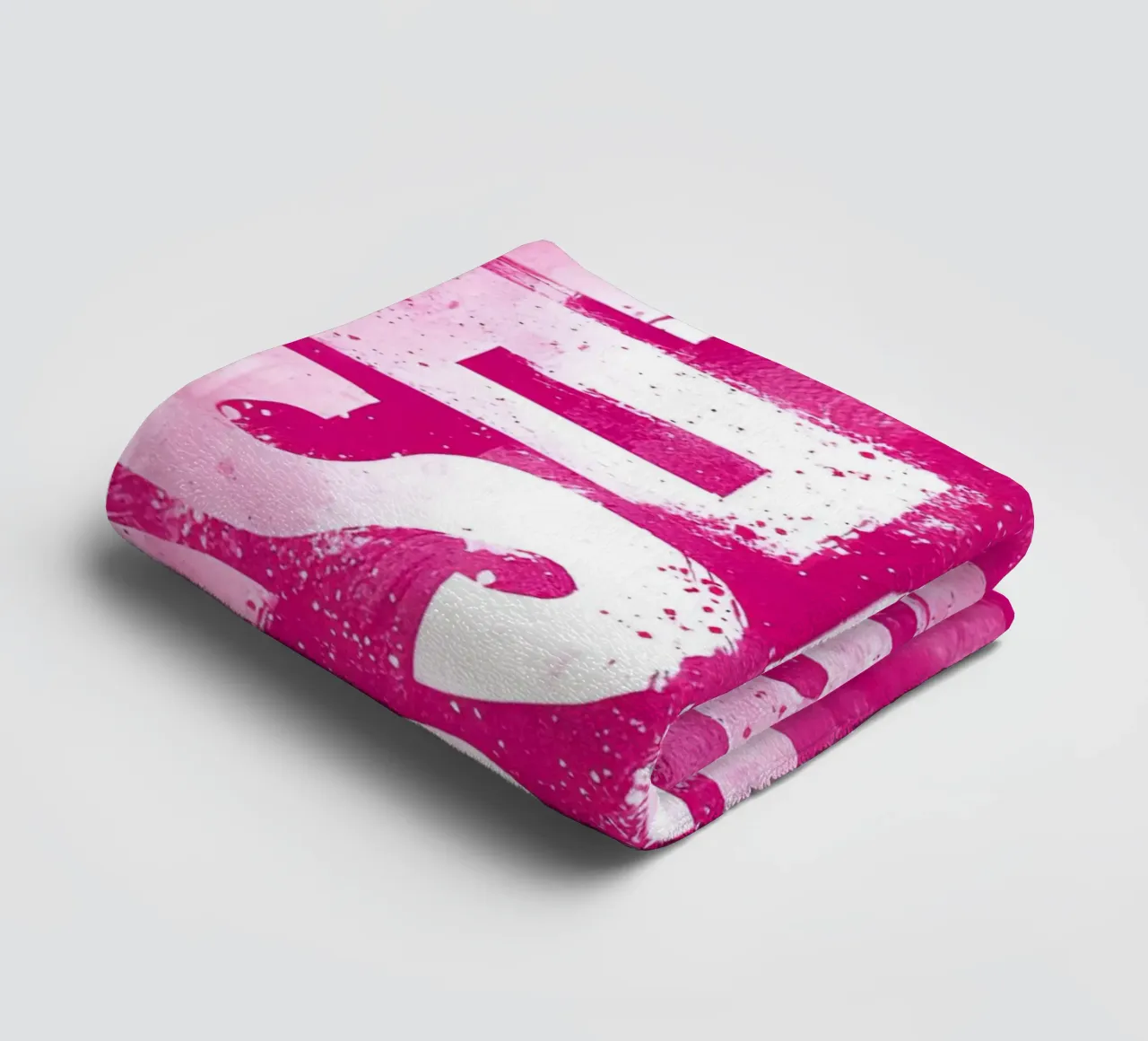 'A SET OF WORDS' asciugamano da bagno da Type & Tape