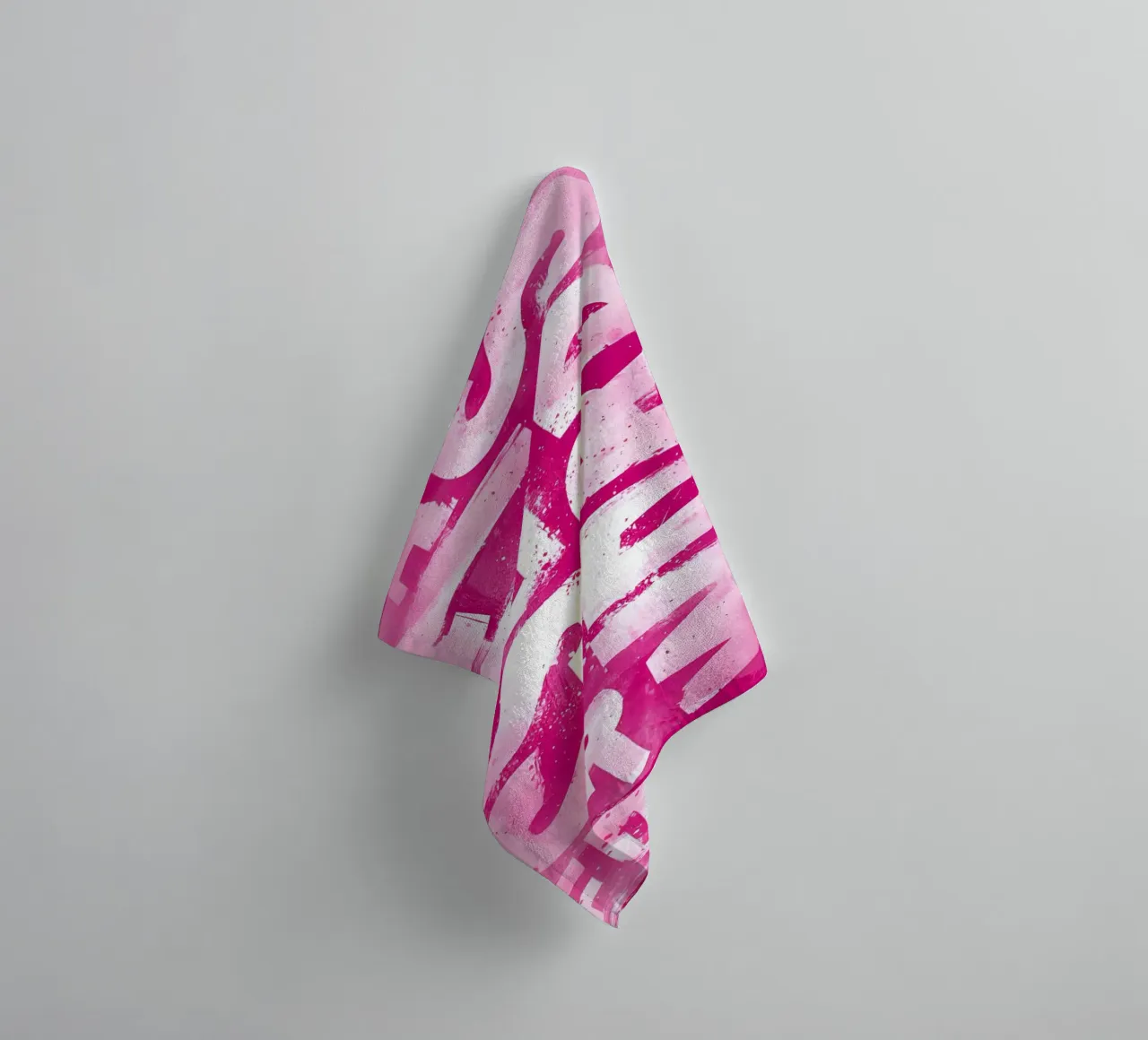 'A SET OF WORDS' asciugamano da bagno da Type & Tape