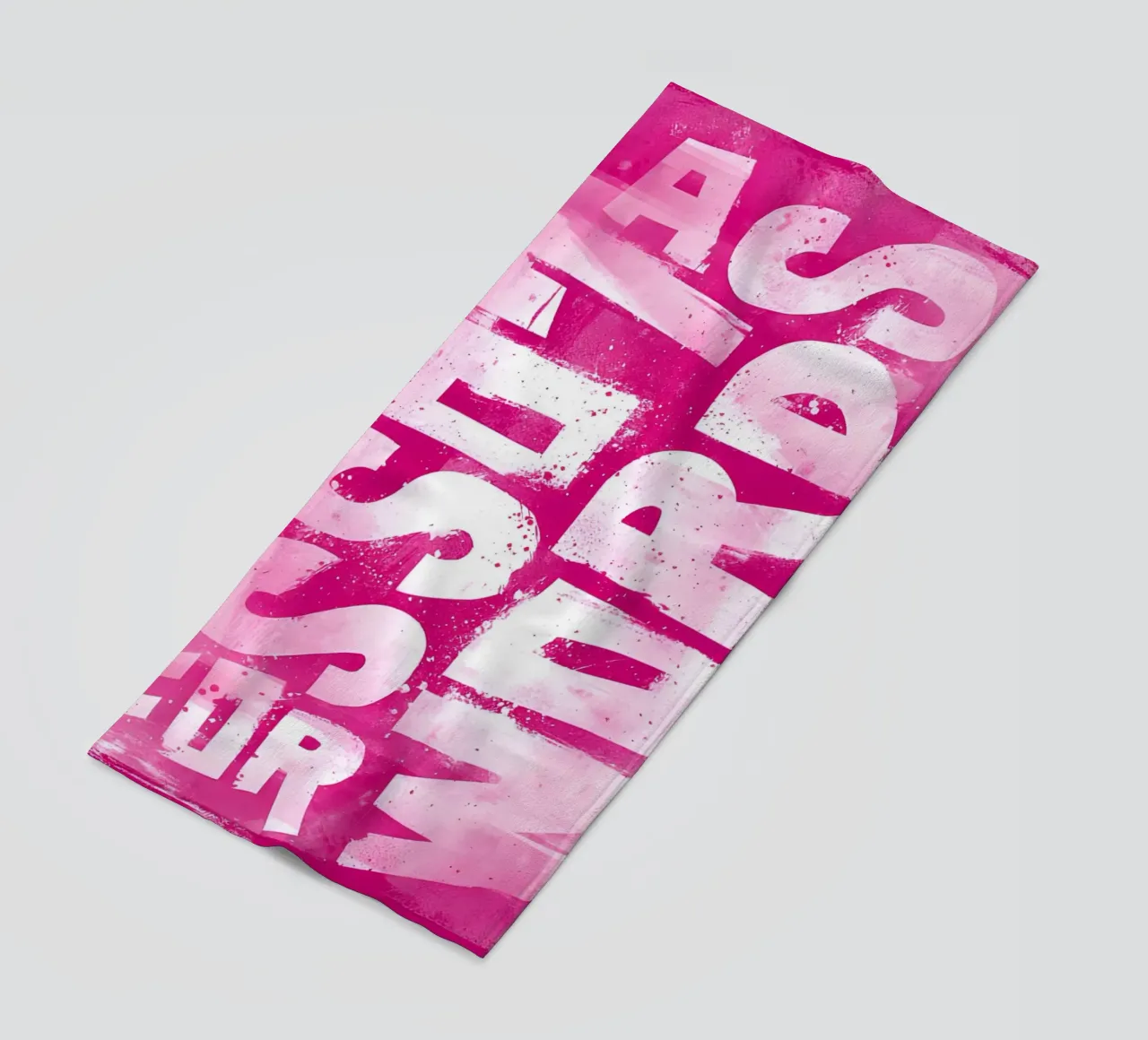 'A SET OF WORDS' telo mare da Type & Tape