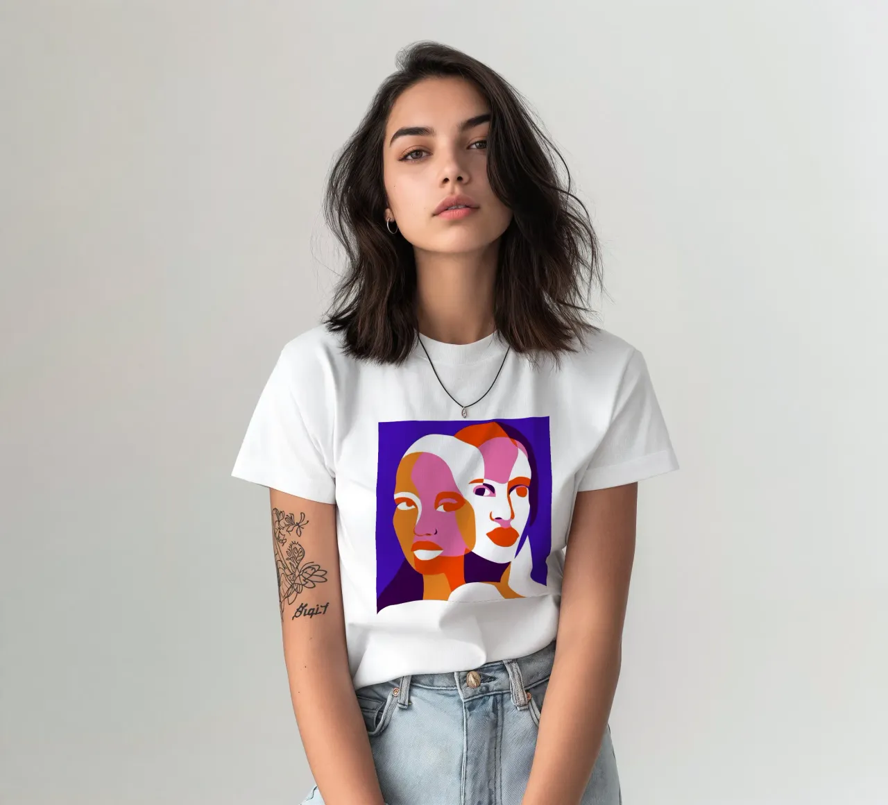 Fusione d'anima prismatica t-shirt da Bara Suara