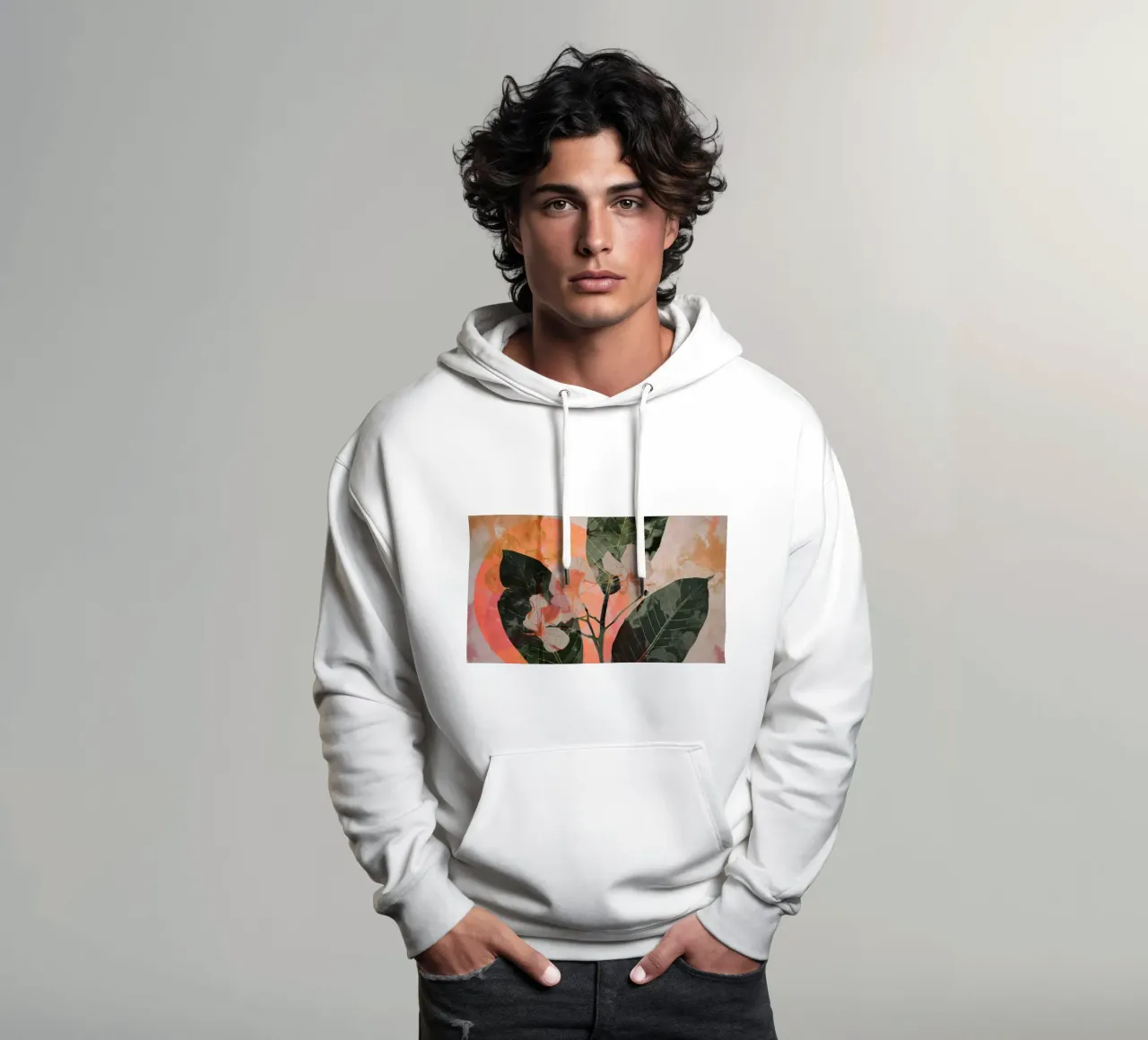 Into The Jungle No 4 felpa con cappuccio da treechild