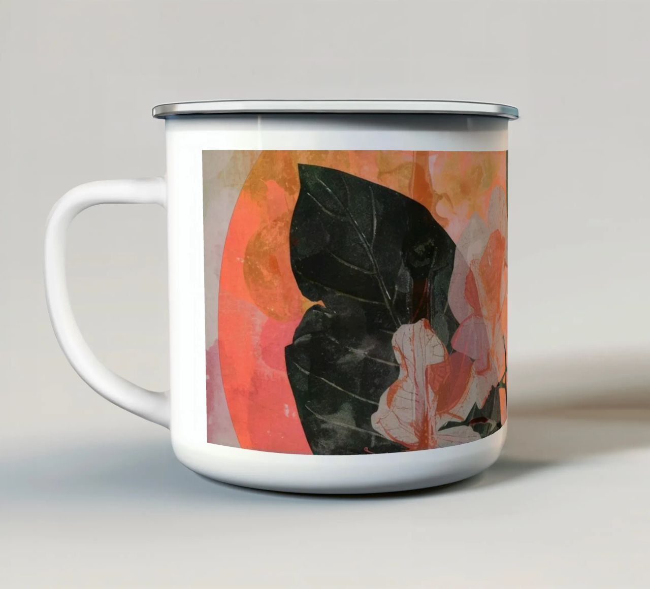 Into The Jungle No 4 tazza in smalto da treechild