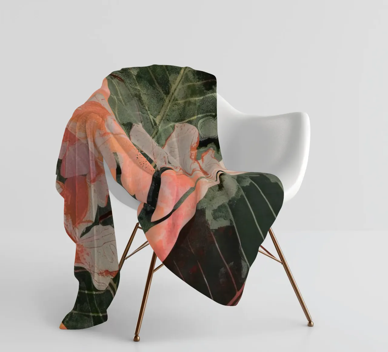 Into The Jungle No 4 coperta in pile da treechild
