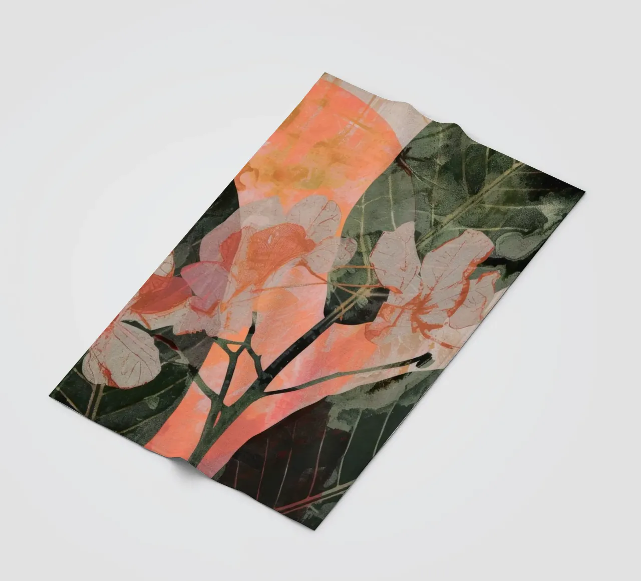 Into The Jungle No 4 coperta in pile da treechild