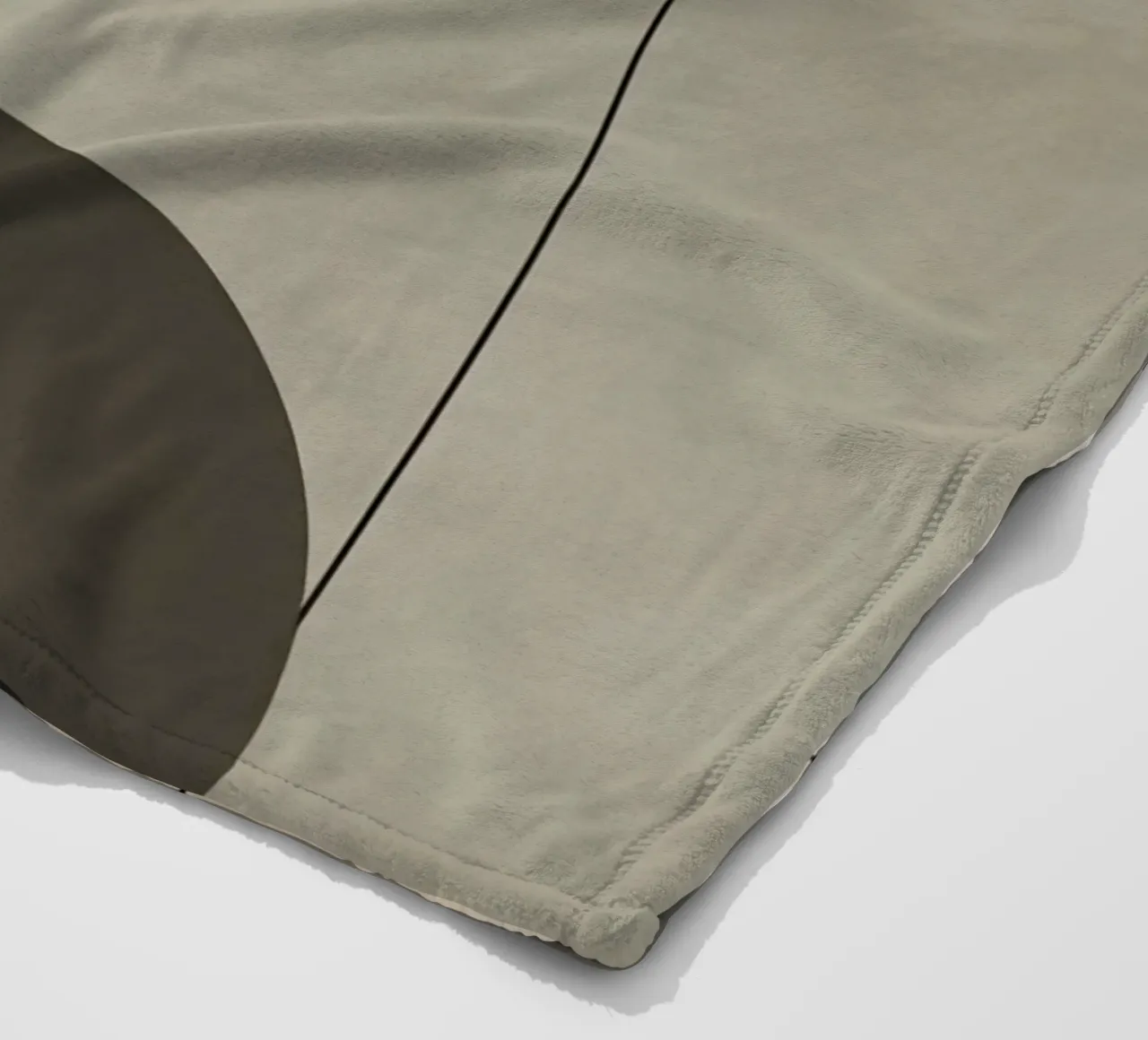 Composizione astratta di cerchi e forme geometriche coperta in pile da DesignDoodle