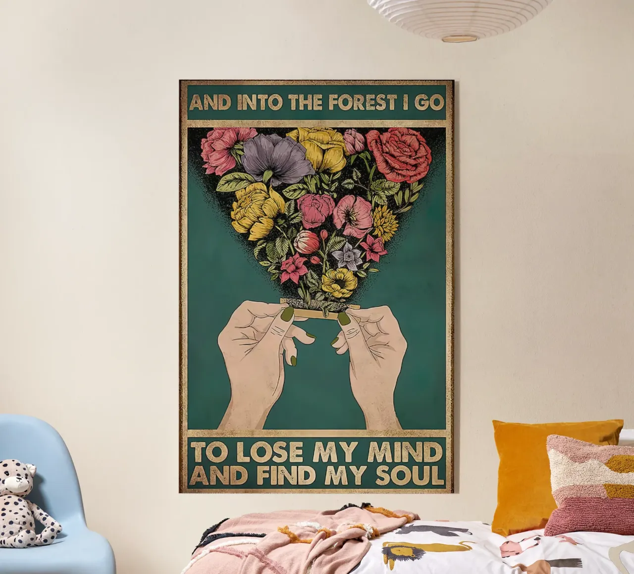 Perdo la testa e vado nella foresta plexiglass da eva udinese