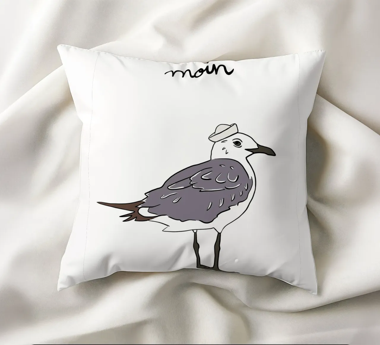 Moin Möwe cuscino da BAINAI