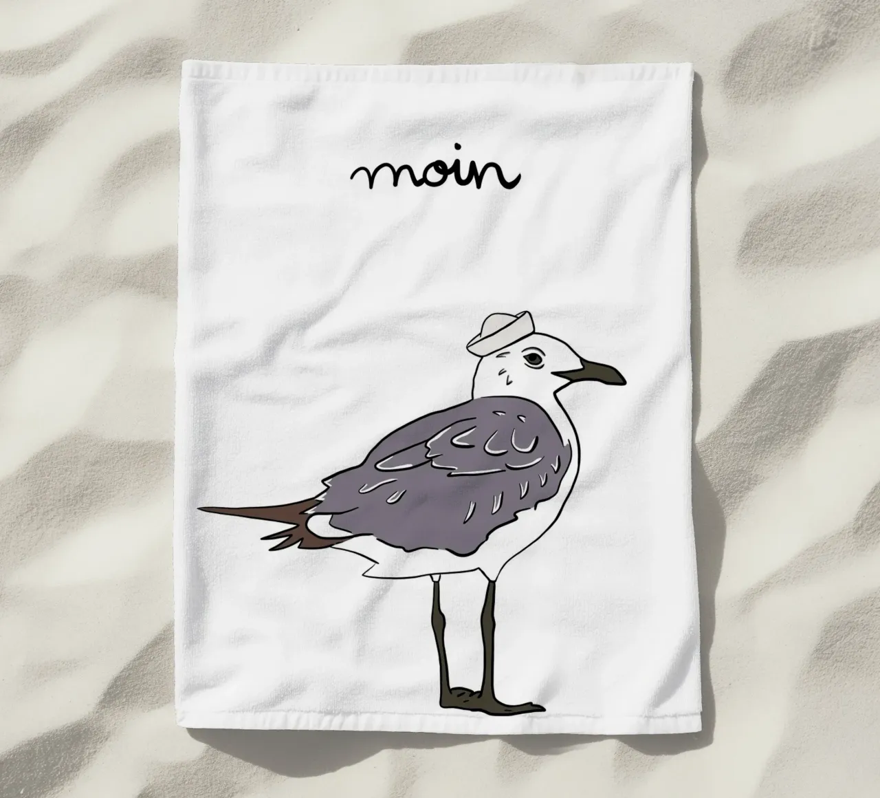 Moin Möwe telo mare da BAINAI