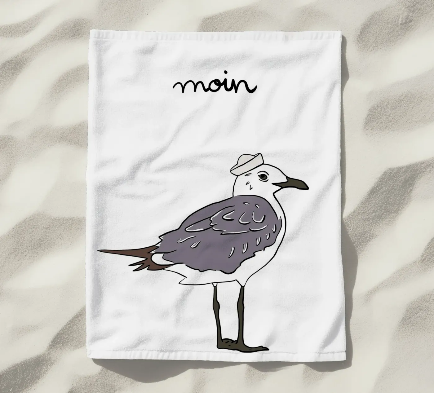 Moin Möwe telo mare da BAINAI