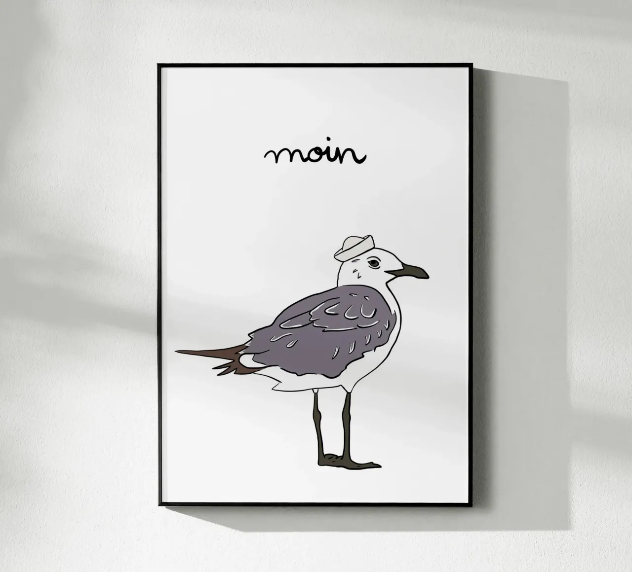 Moin Möwe plexiglass da BAINAI