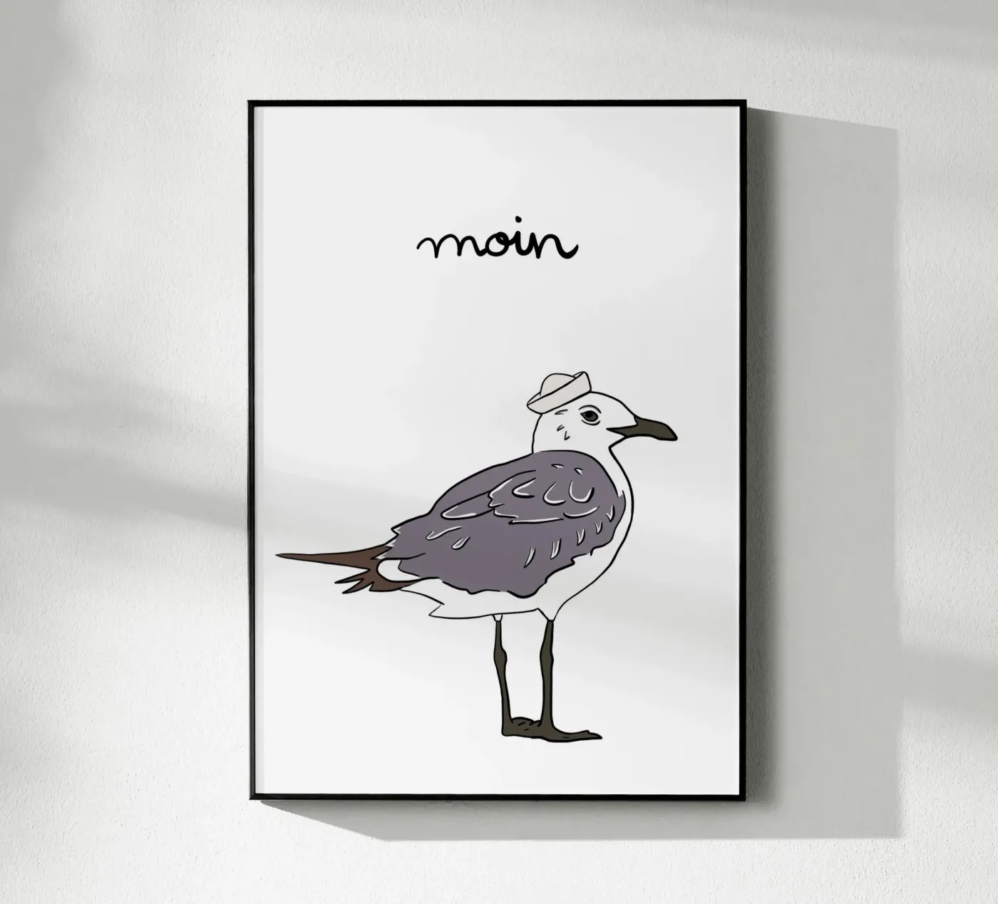 Moin Möwe plexiglass da BAINAI