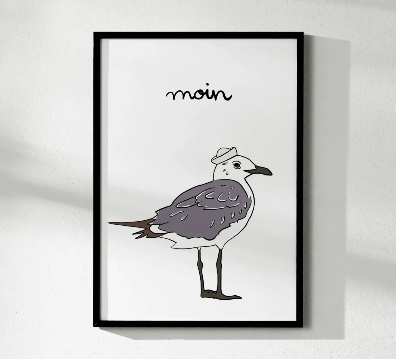Moin Möwe carta hahnemühle da BAINAI