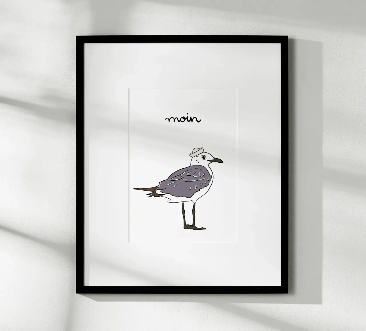 Moin Möwe poster da BAINAI