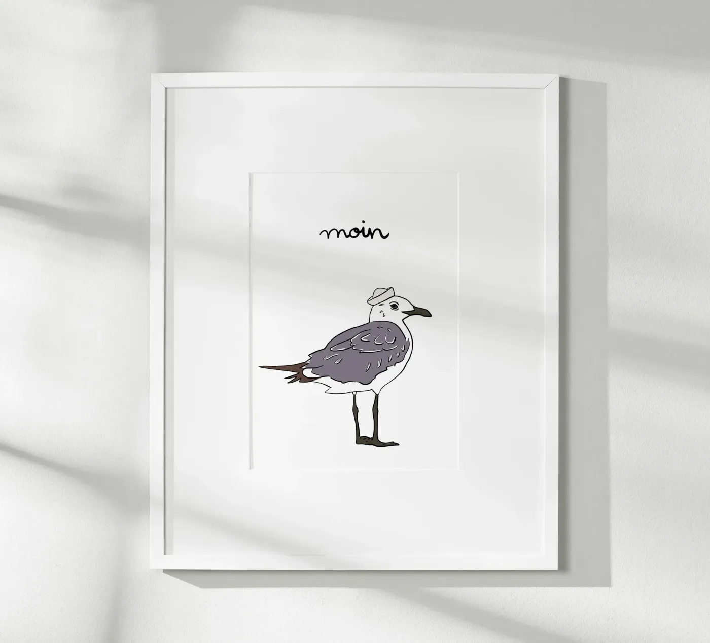 Moin Möwe poster da BAINAI