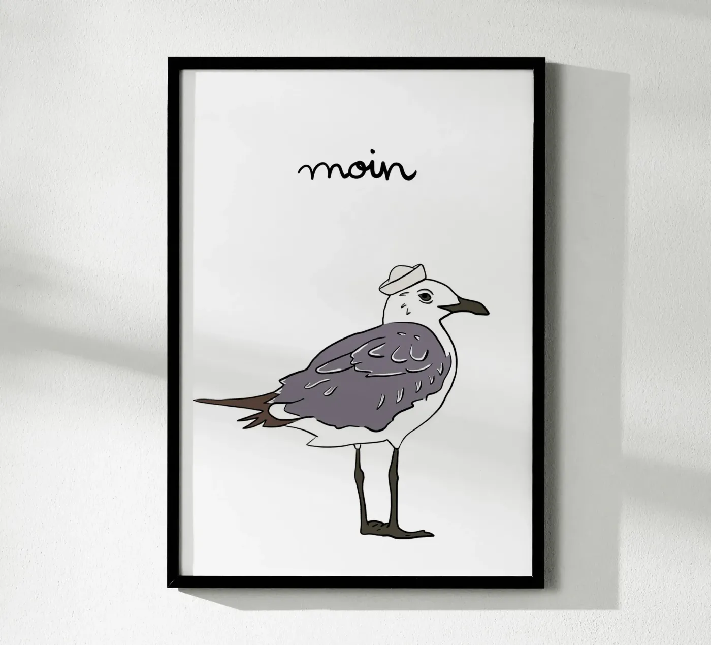 Moin Möwe poster da BAINAI