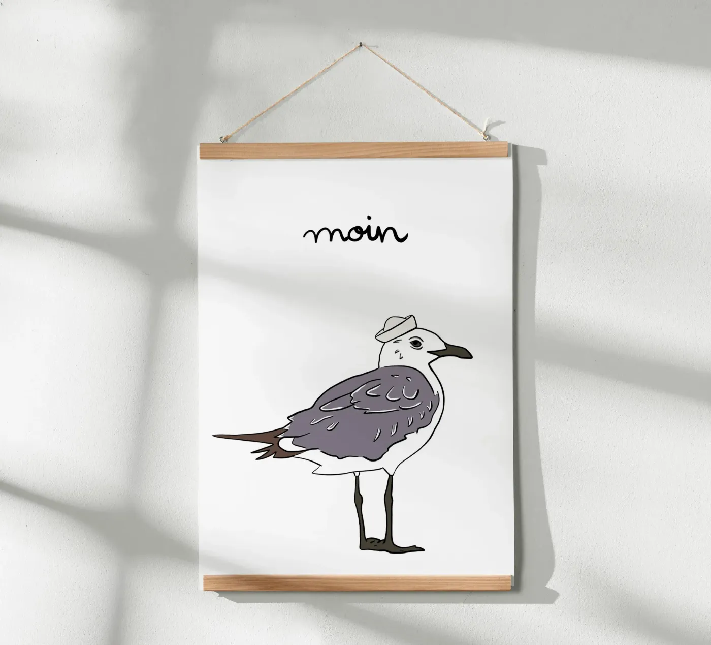 Moin Möwe poster da BAINAI