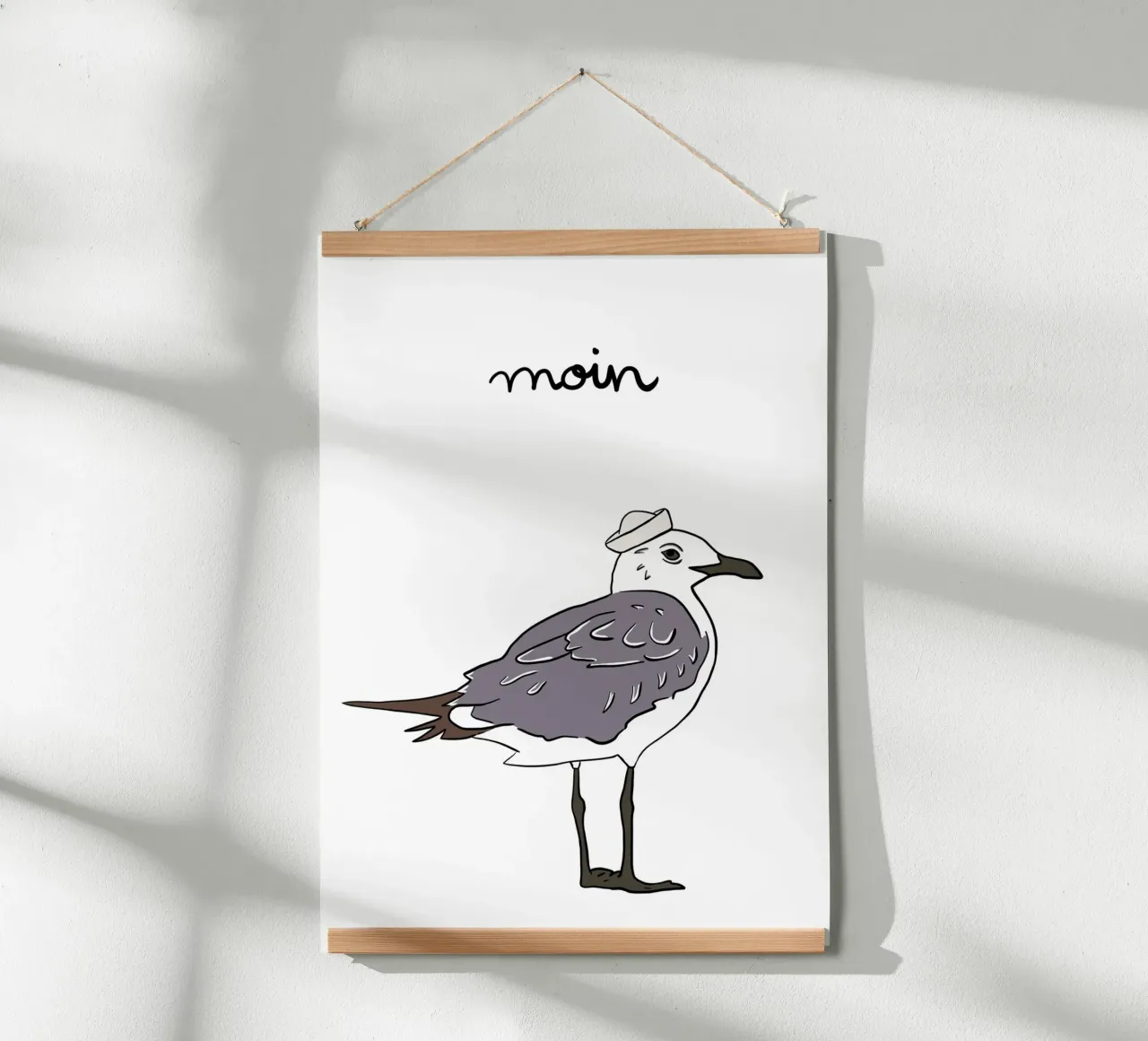 Moin Möwe poster da BAINAI