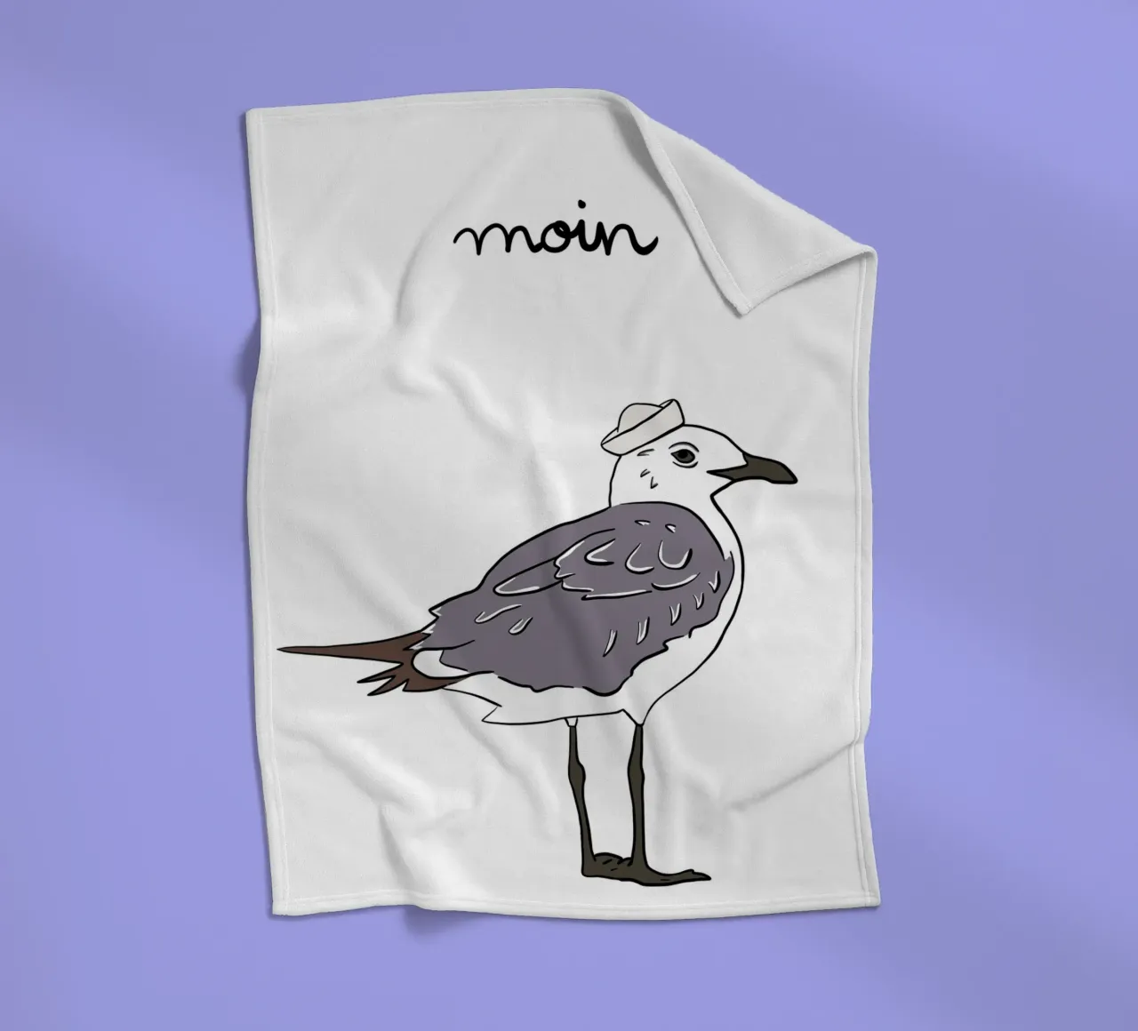 Moin Möwe coperta in pile da BAINAI