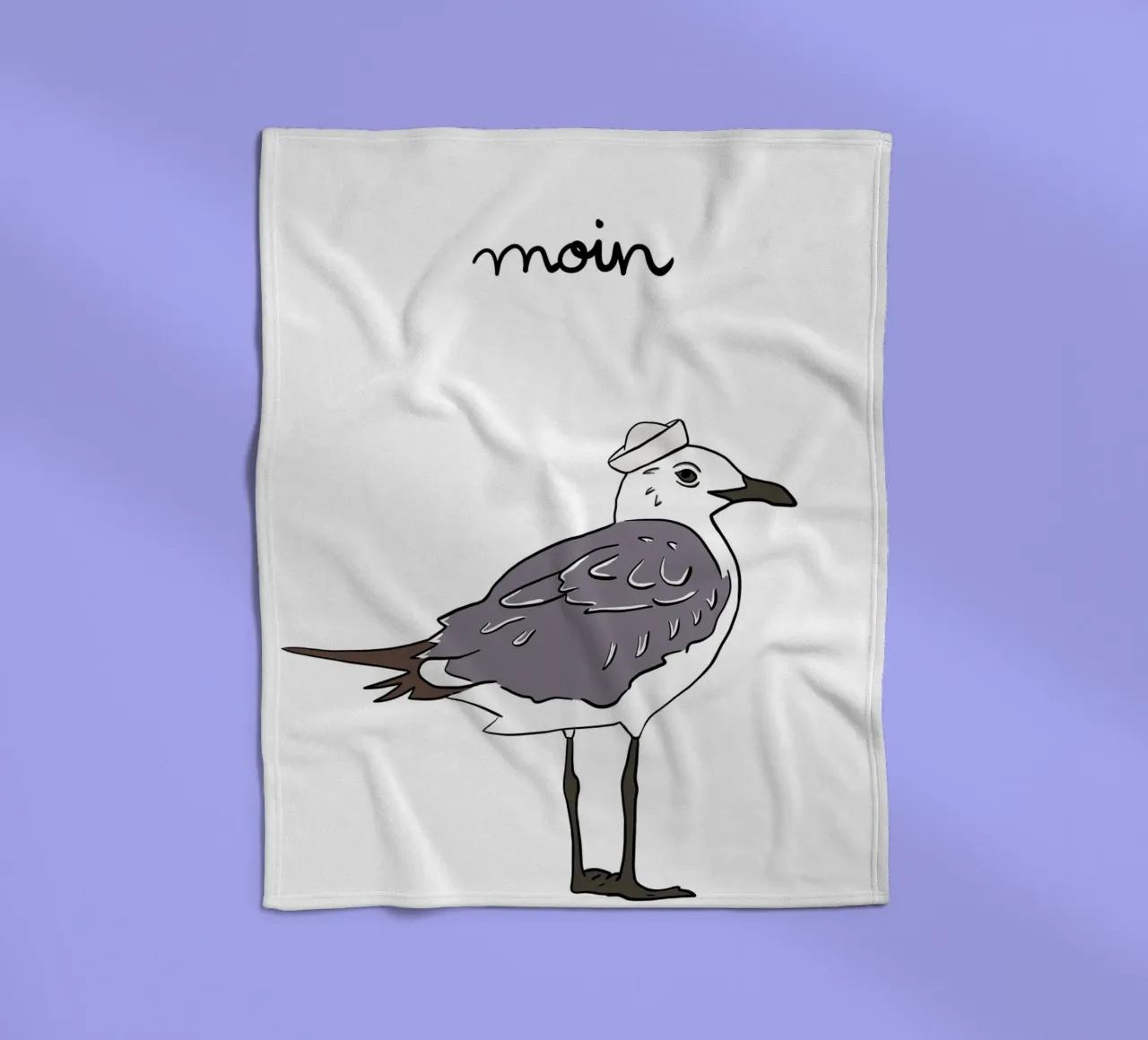 Moin Möwe coperta in pile da BAINAI