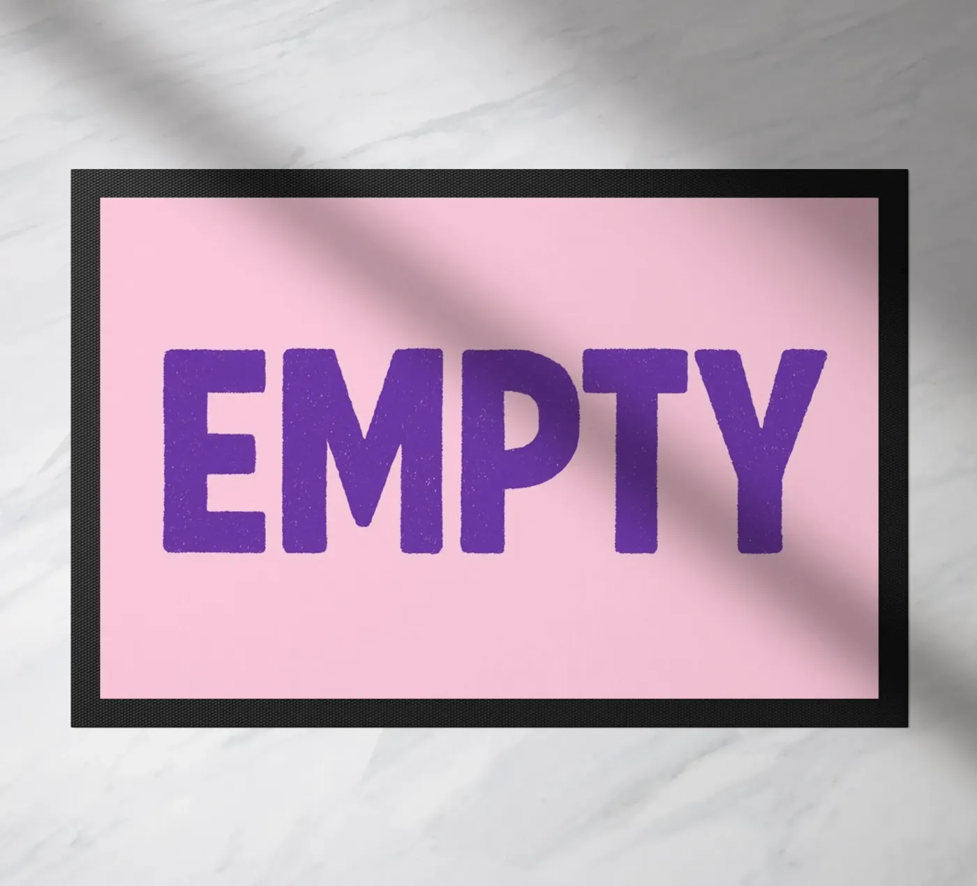 Empty doormat by treechild