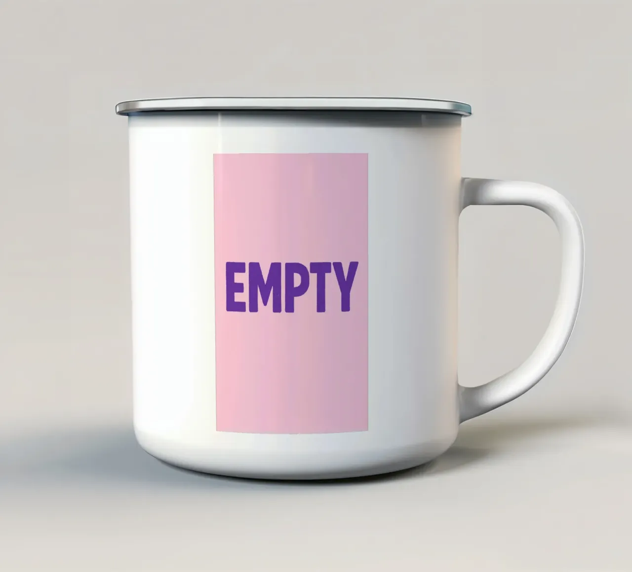Empty tazza in smalto da treechild
