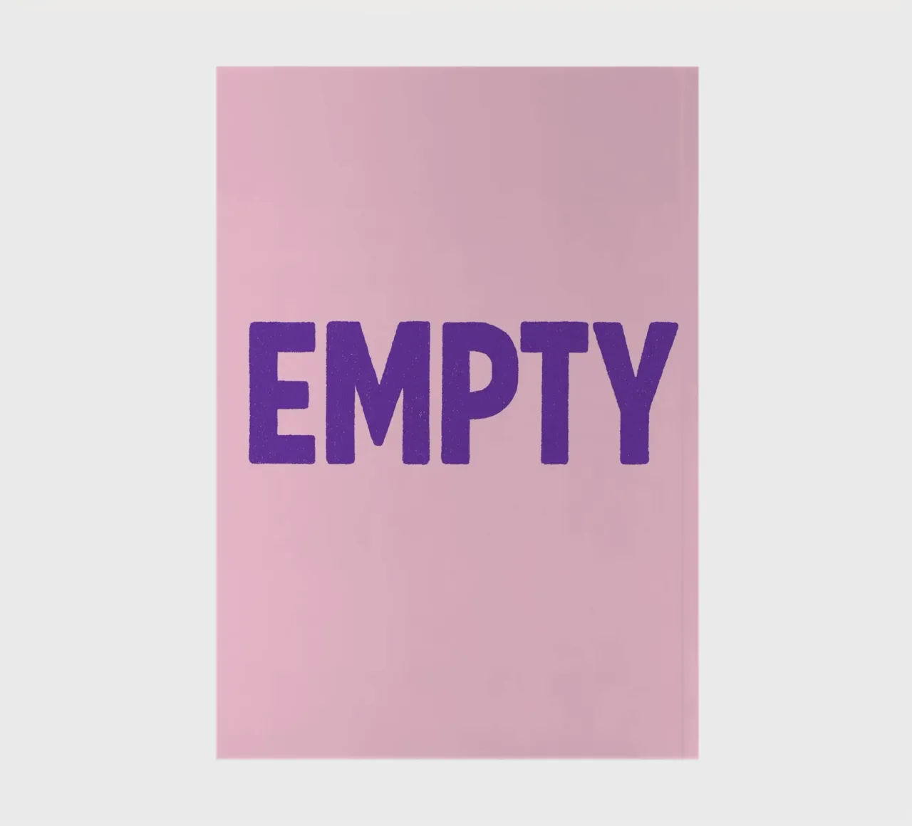 Empty notebook by treechild