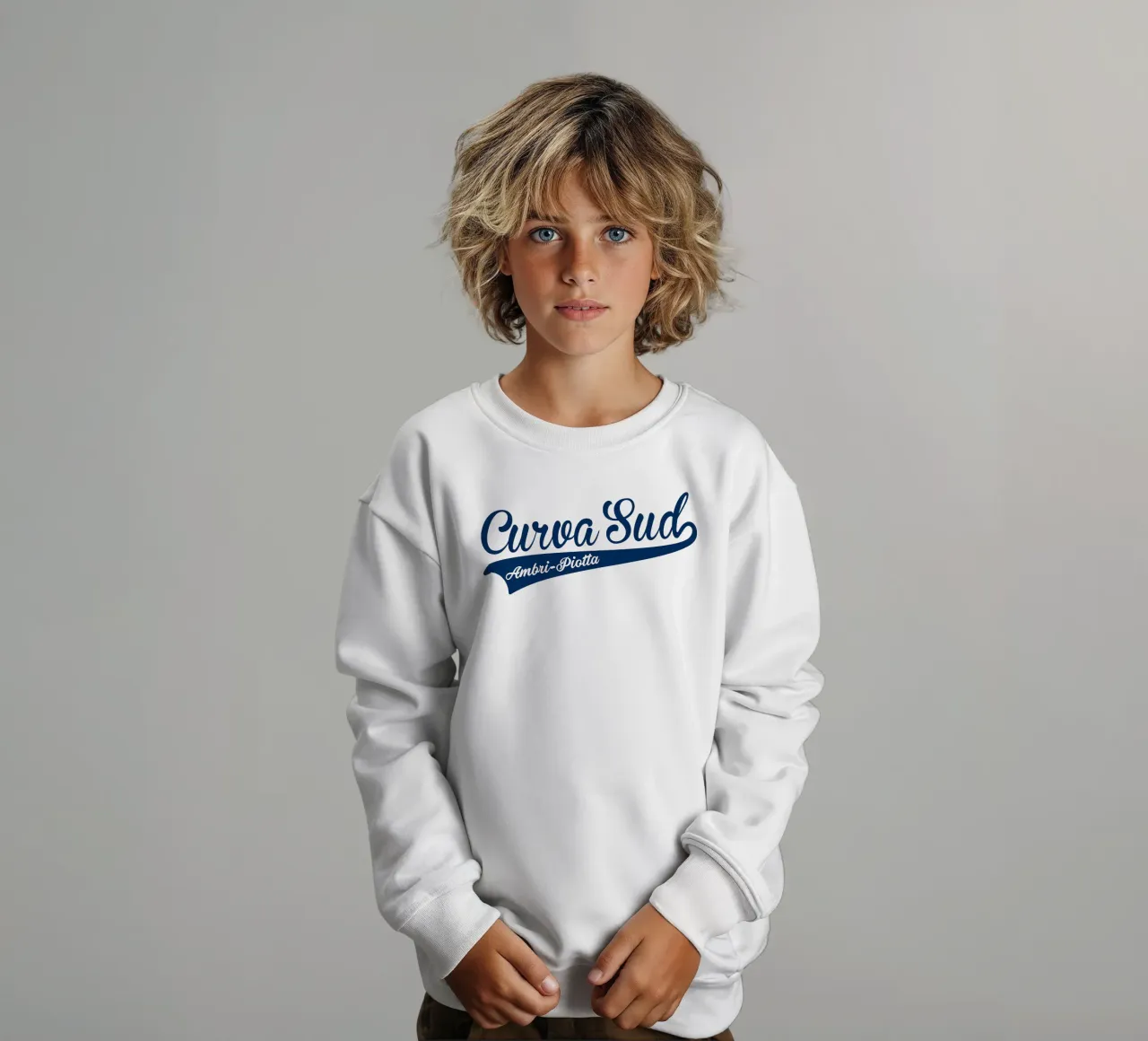 Ambri-Piotta Curvasud felpa bambino da HCAP Fanshop