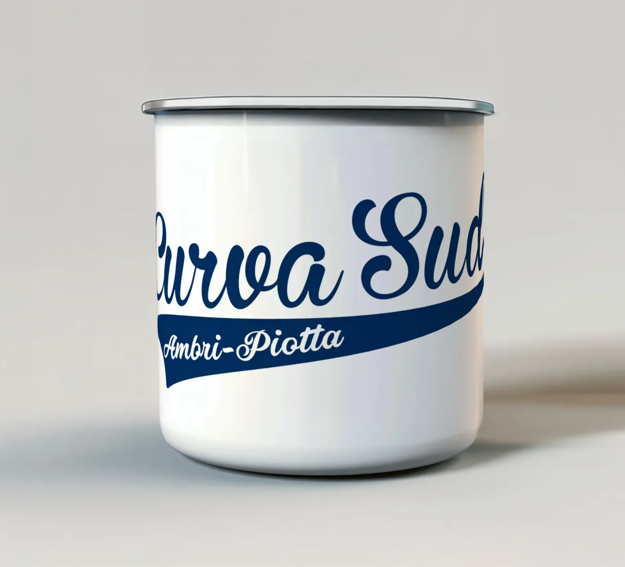 Ambri-Piotta Curvasud tazza in smalto da HCAP Fanshop