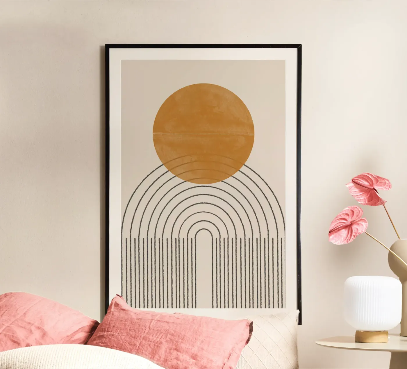 Arch Composition No4. Poster von The Miuus Studio