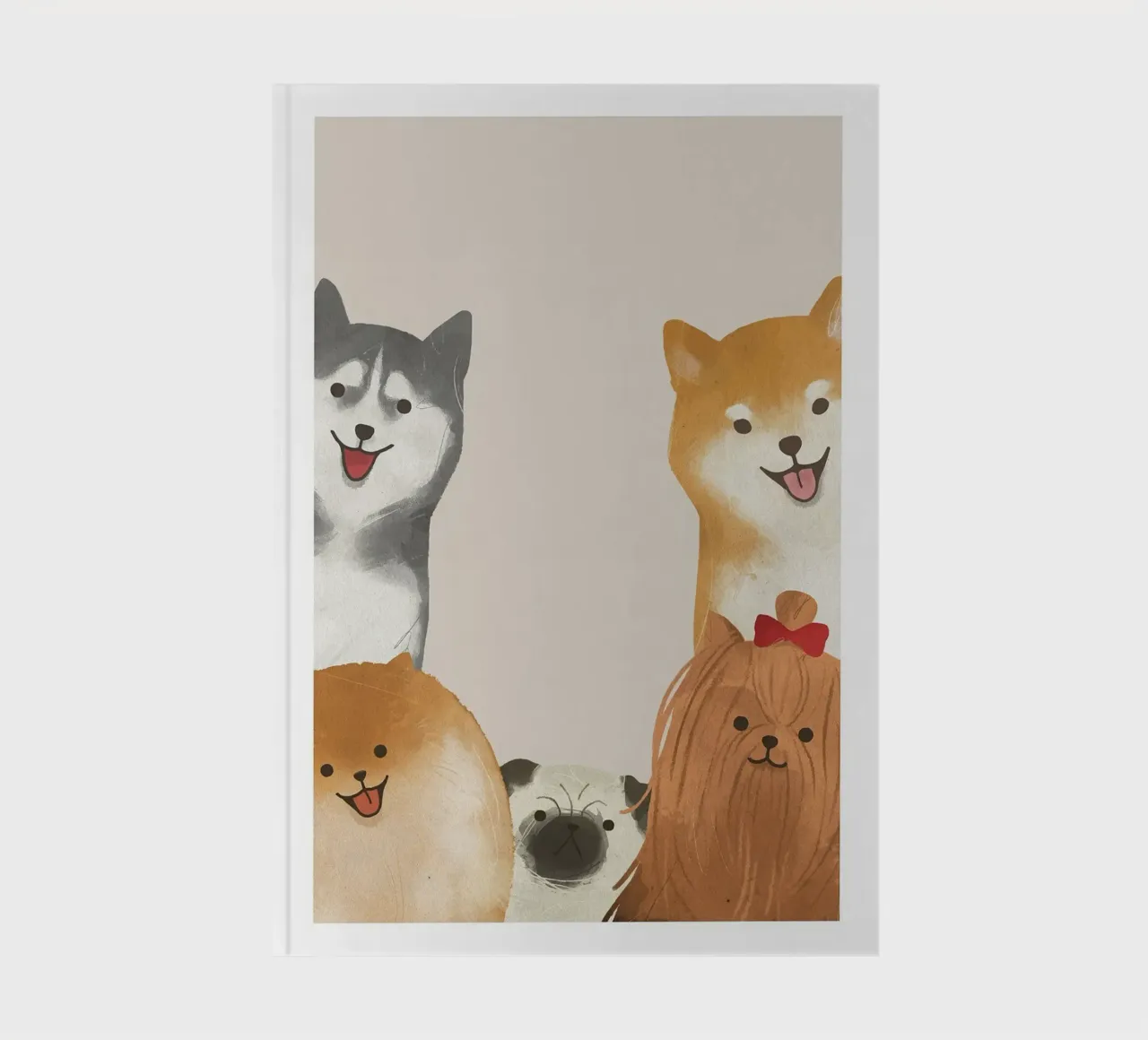Pooch Portrait notebook by muench benjamin