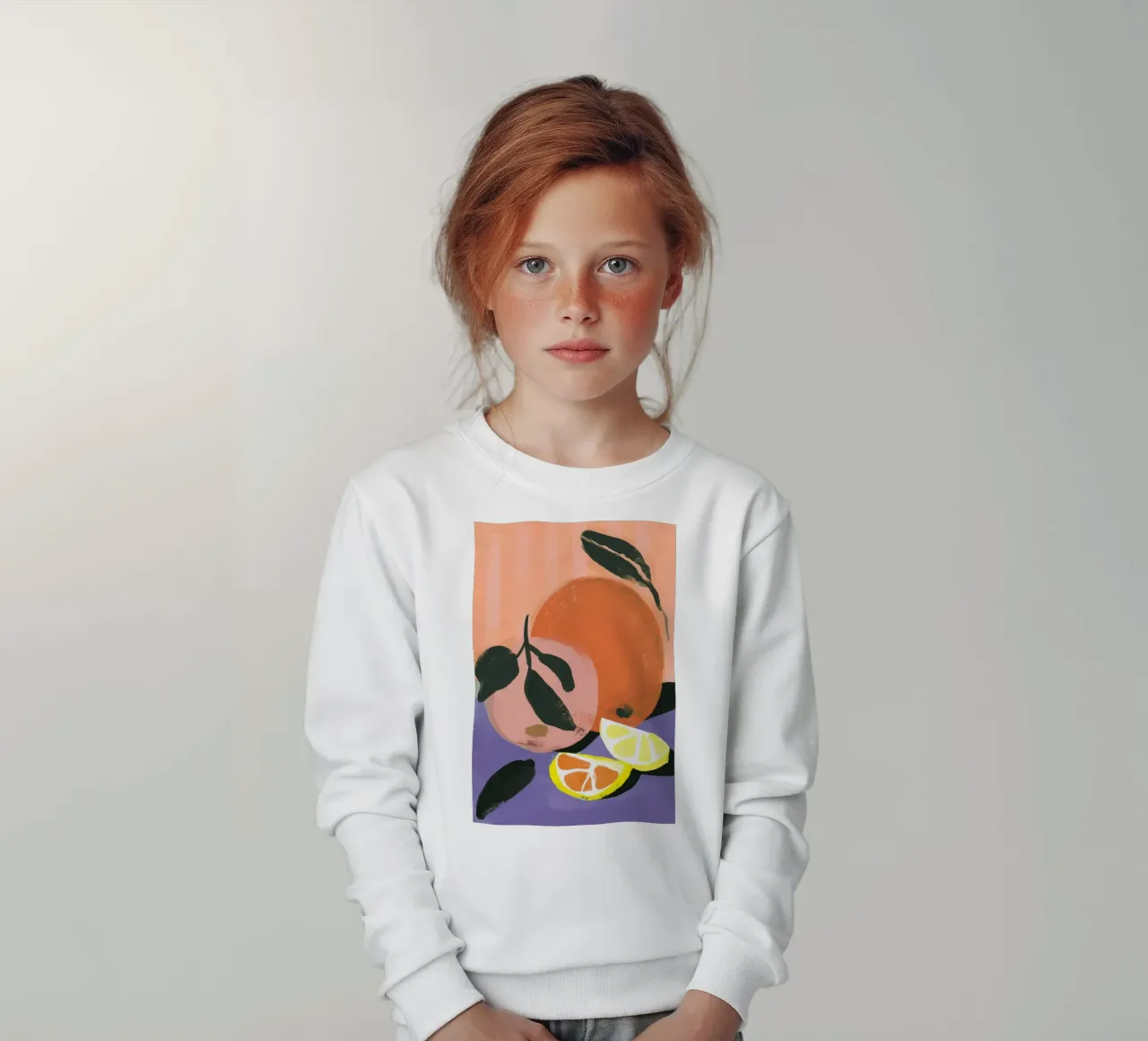 Fruity Summer No 3 felpa bambino da treechild