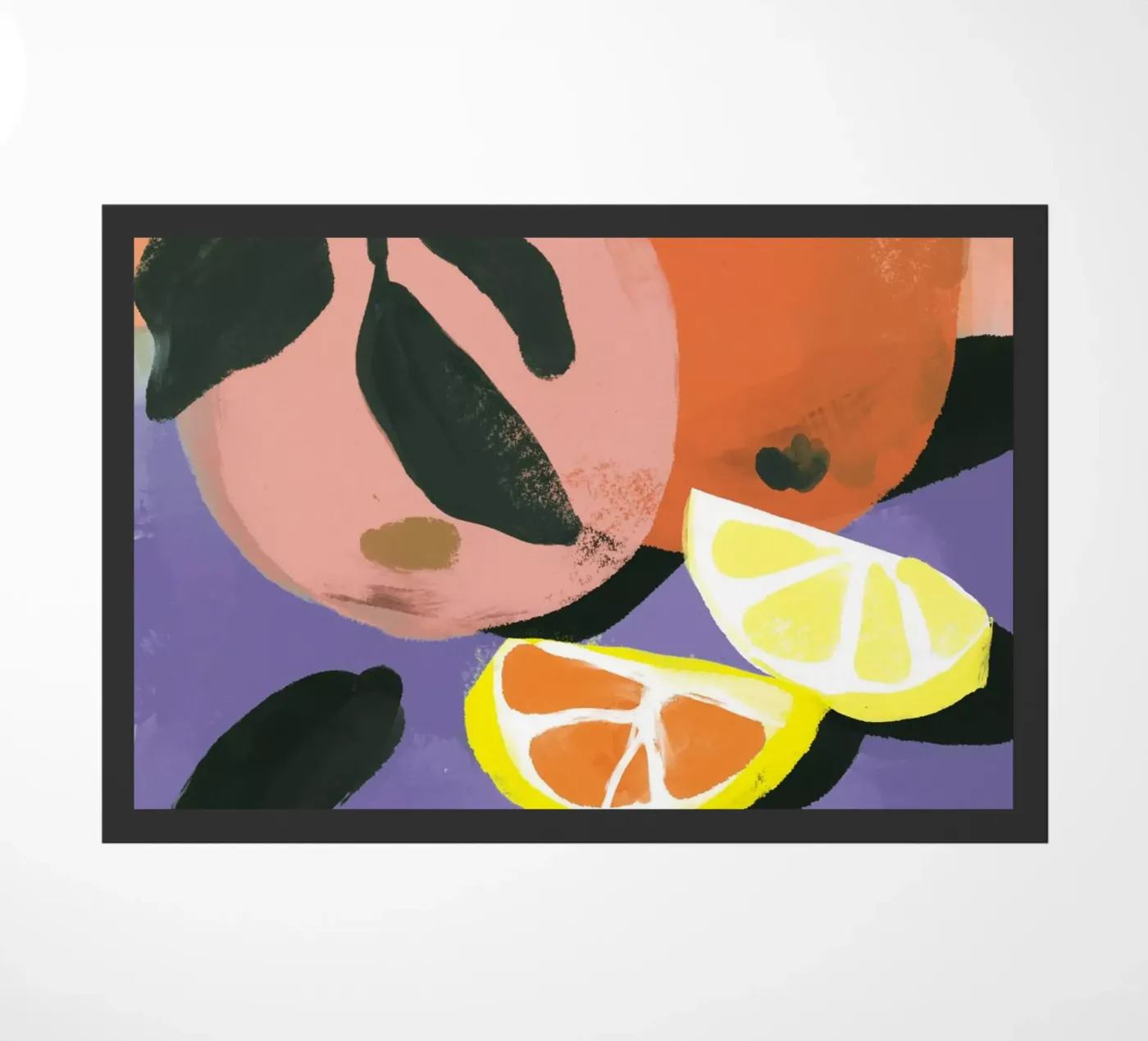 Fruity Summer No 3 deurmat van treechild