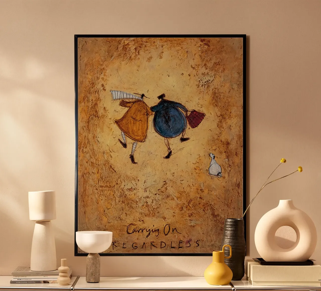 Sam Toft - Continuare senza problemi Pronto per essere incorniciato poster con telaio in plastica da Cummings