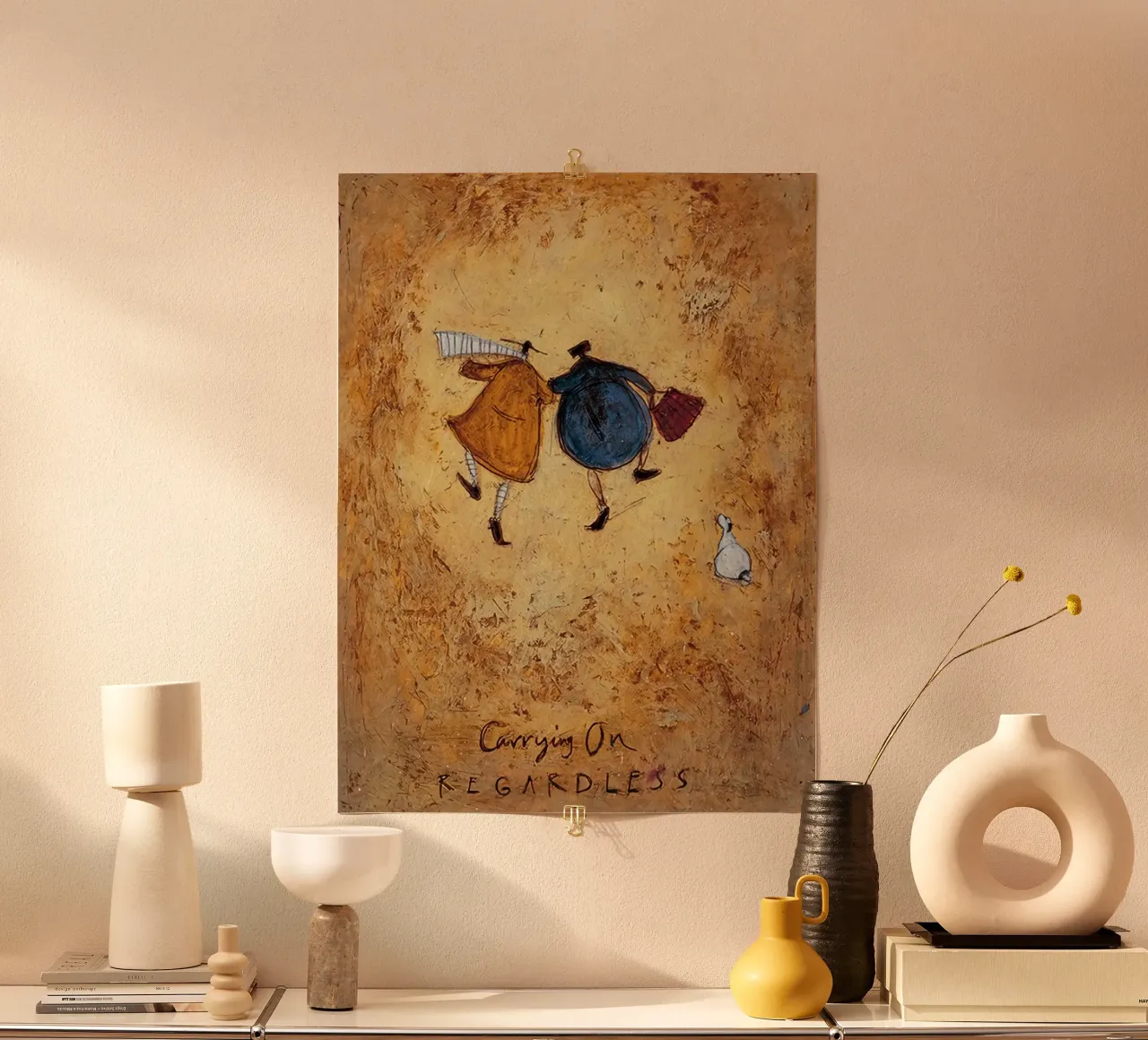 Sam Toft - Continuare senza problemi Pronto per essere incorniciato poster con telaio in plastica da Cummings