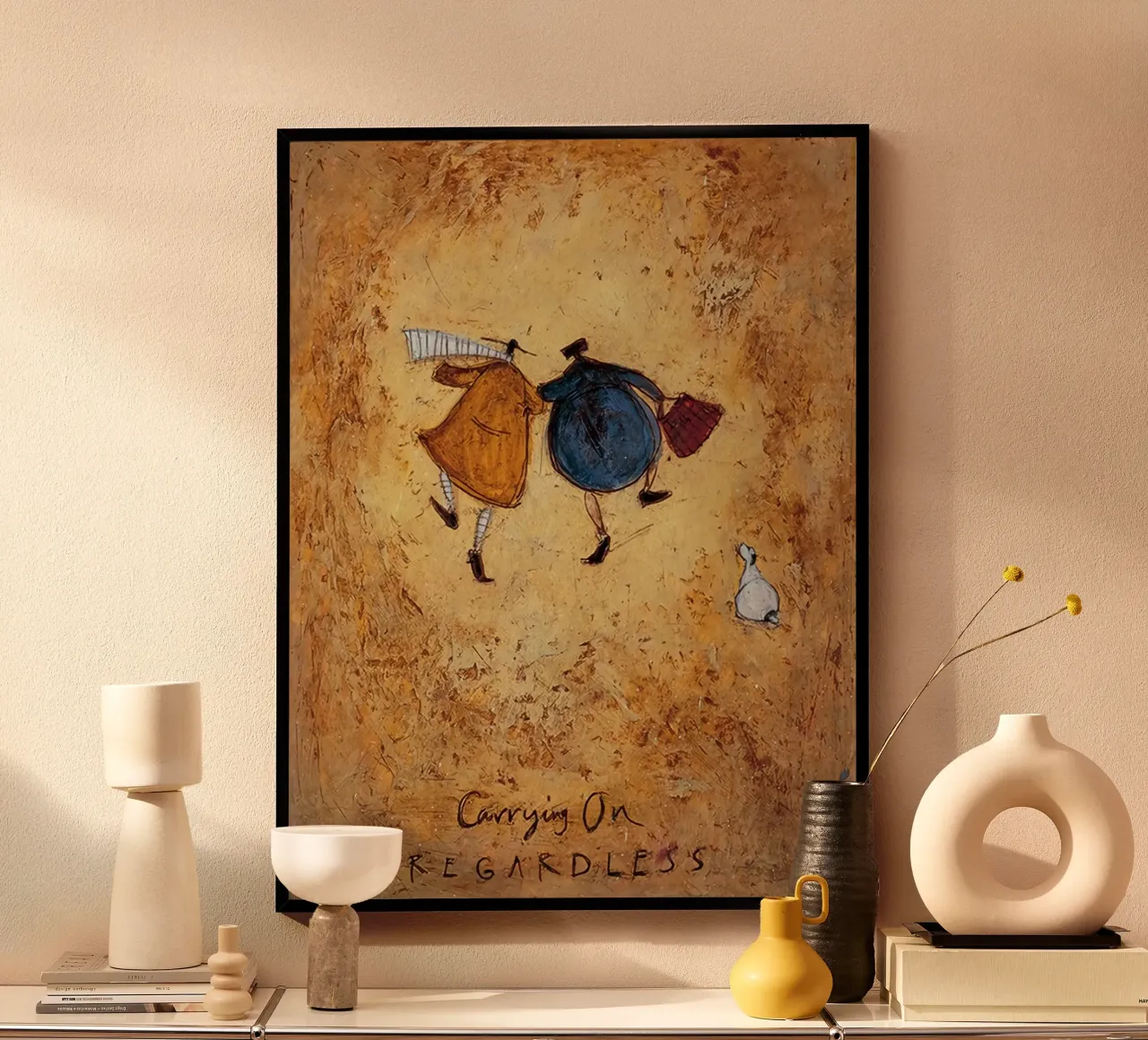 Sam Toft - Continuare senza problemi Pronto per essere incorniciato poster con telaio in plastica da Cummings