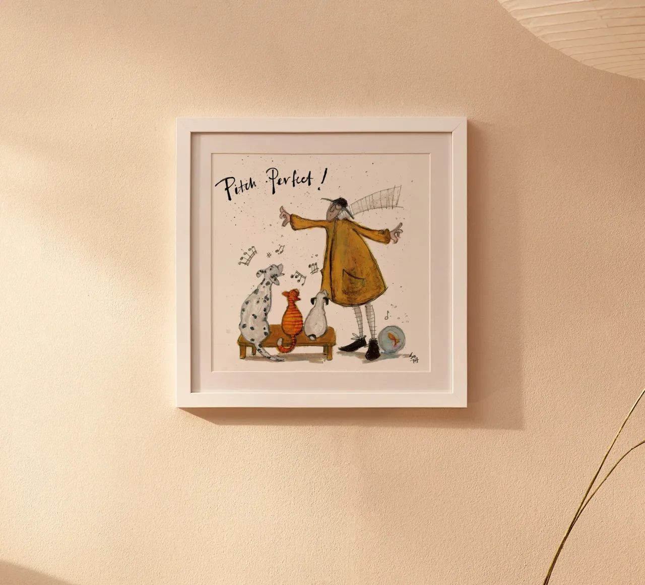 sam toft tela poster con telaio in alluminio da Cummings
