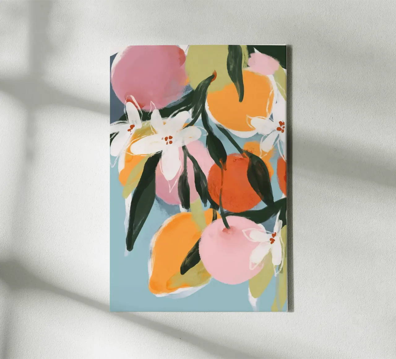Fruity Summer No 4 tela con Cornice a cassetta da treechild