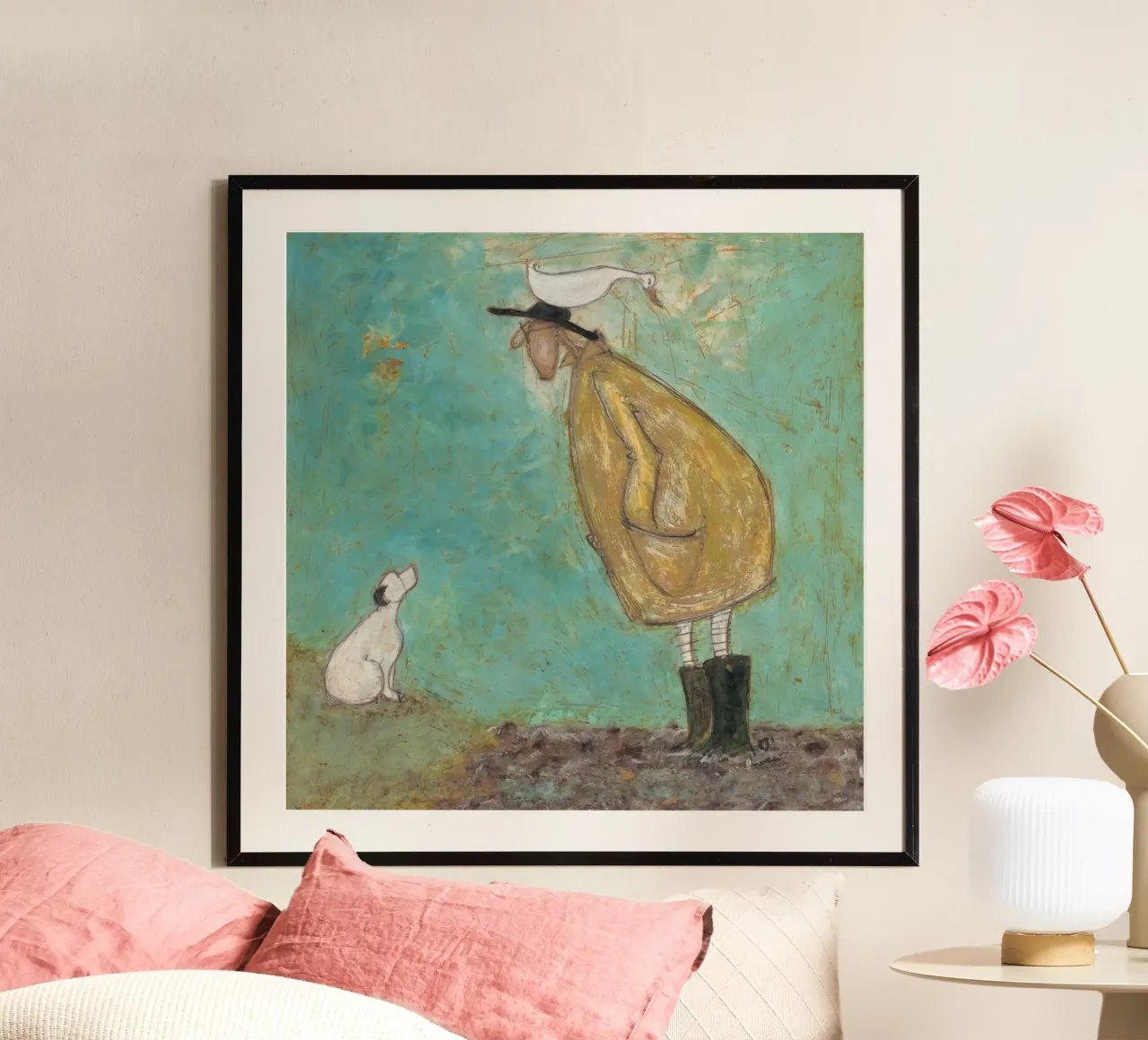 sam toft L'importantissimo test dei Welly poster con telaio in plastica da Cummings