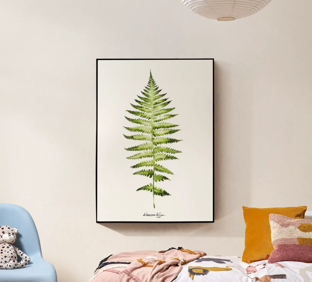 Fern leaf plexiglass da Karolina Kijak